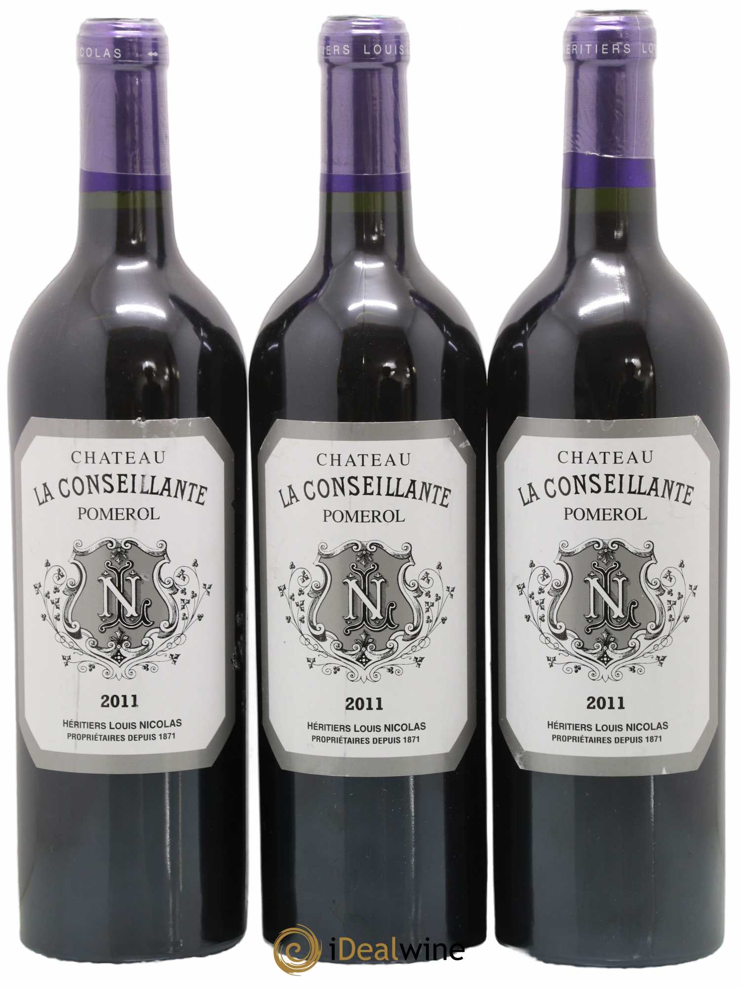 Château la Conseillante 2011 - Lot de 3 bouteilles - 0