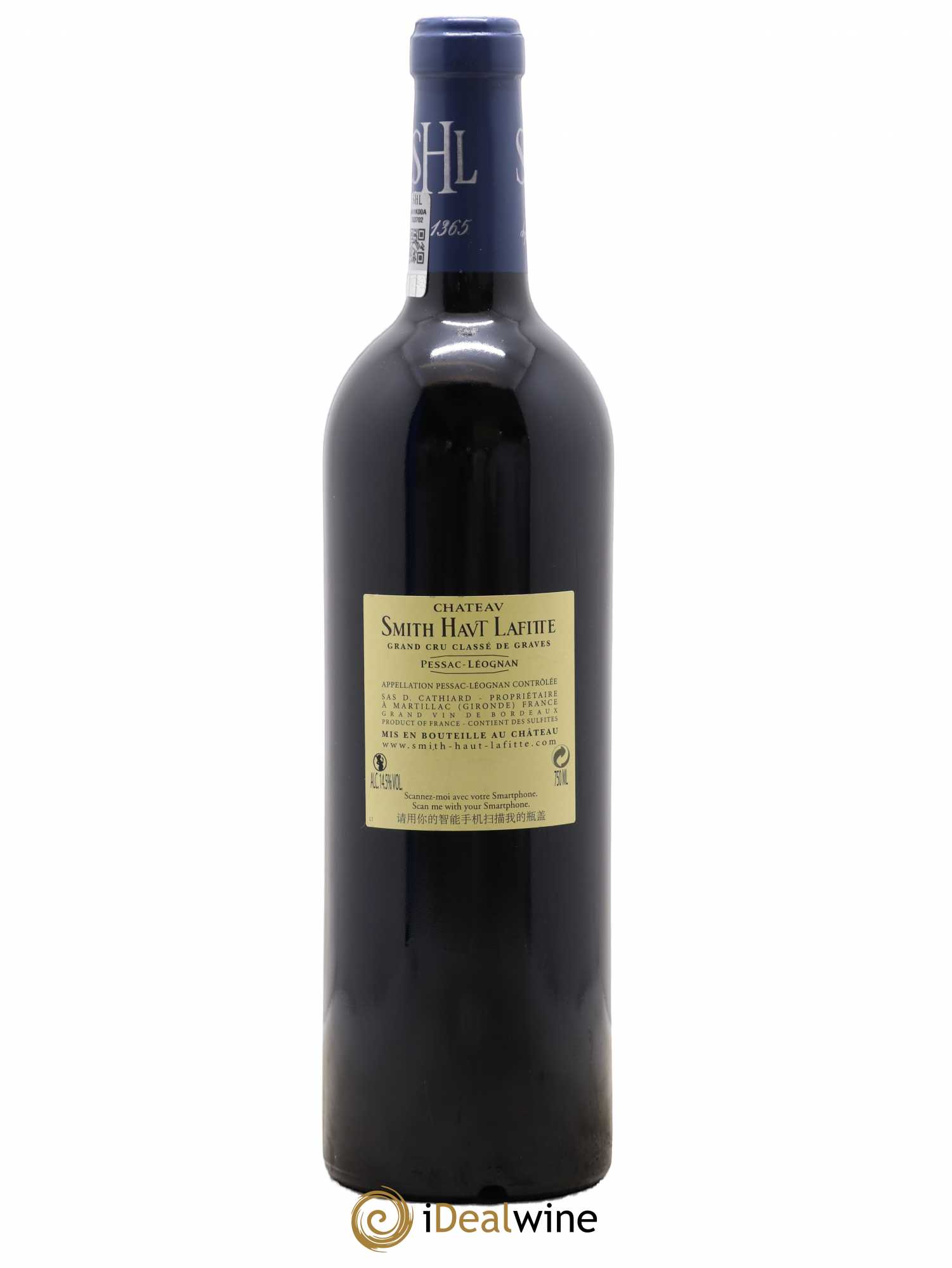 Château Smith Haut Lafitte Cru Classé de Graves 2010 - Lot de 1 bouteille - 1