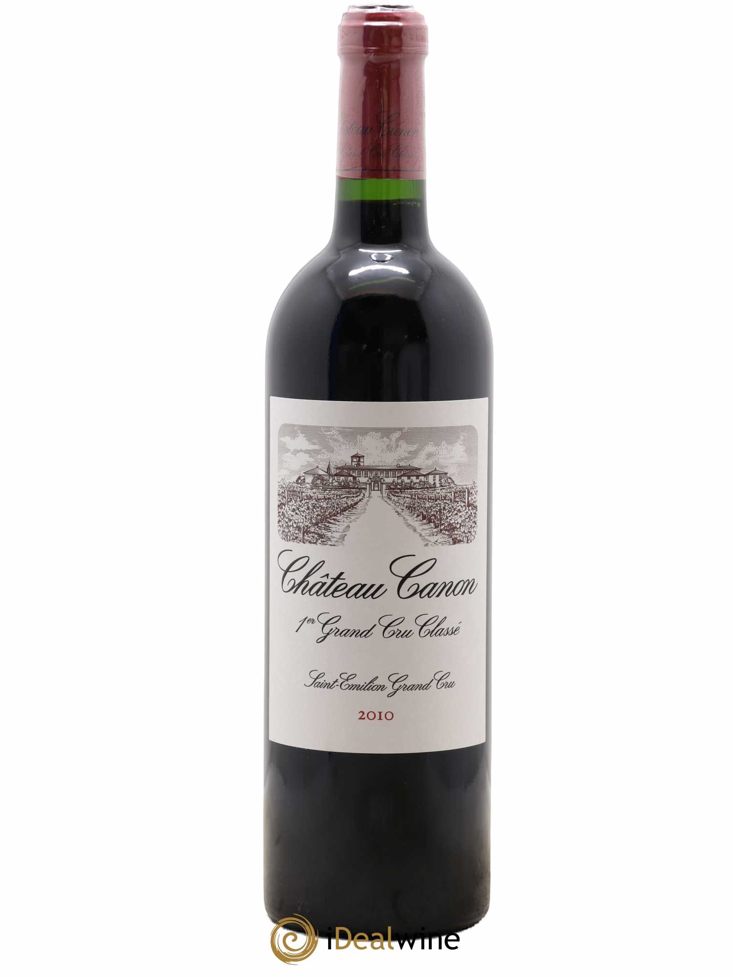 Château Canon 1er Grand Cru Classé B 2010 - Lot de 1 bouteille - 0