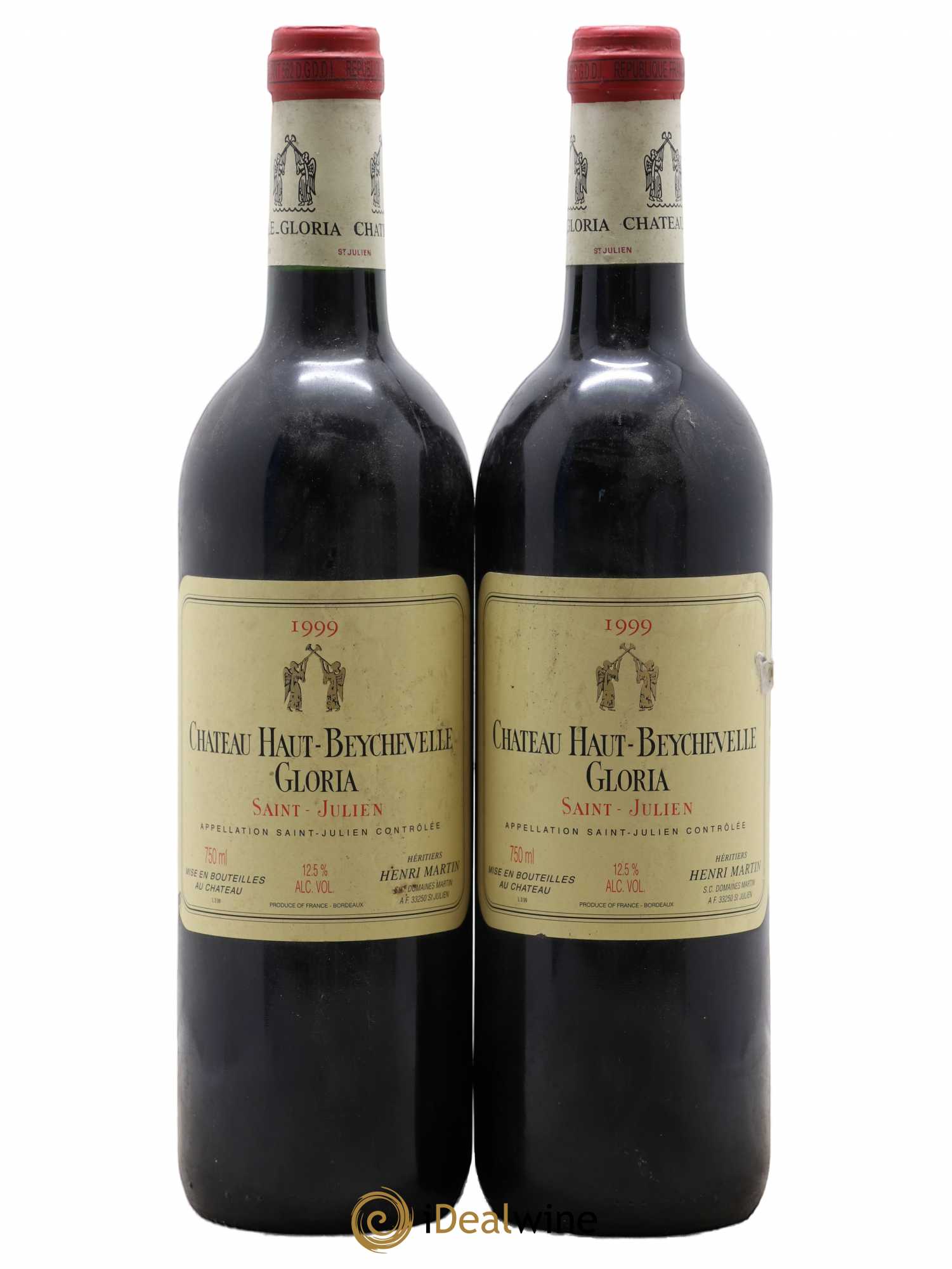 Château Haut Beychevelle Gloria 1999 - Lot de 2 bouteilles - 0