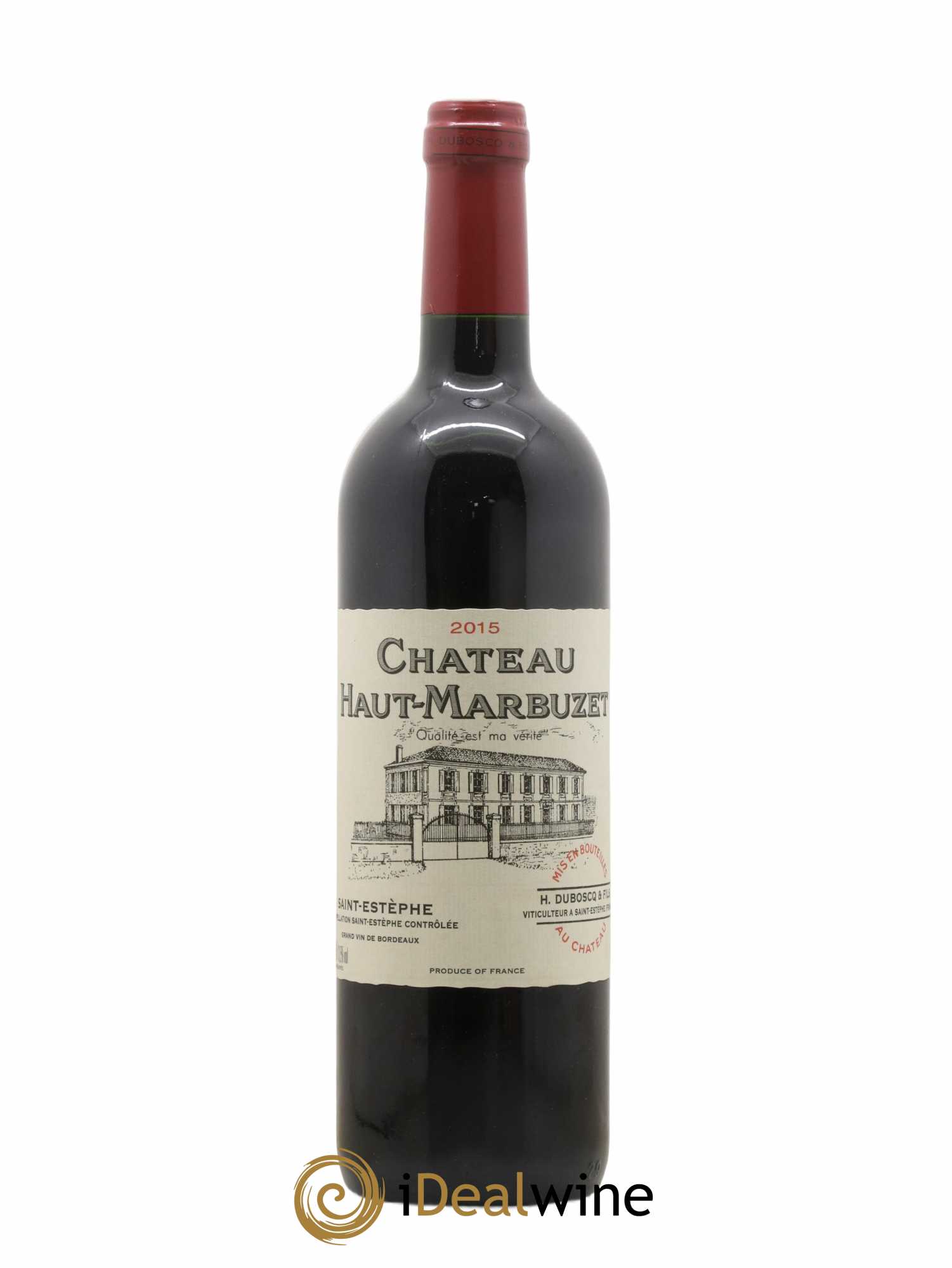 Château Haut Marbuzet 2015 - Lot de 1 bouteille - 0