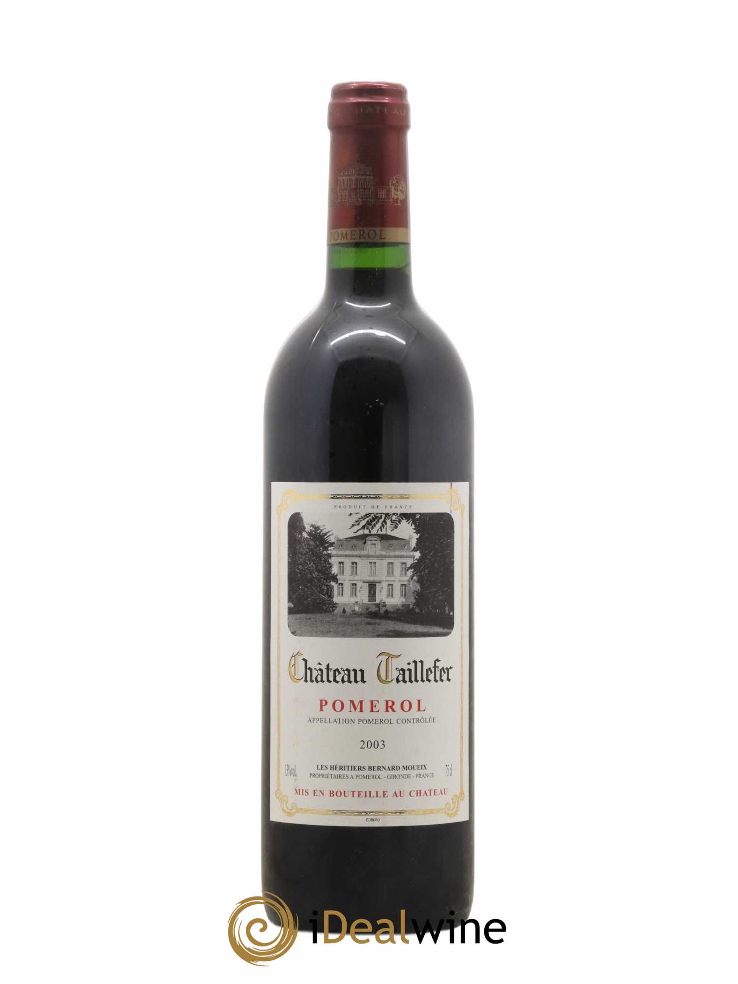 Château Taillefer 2003 - Lot de 1 bouteille - 0