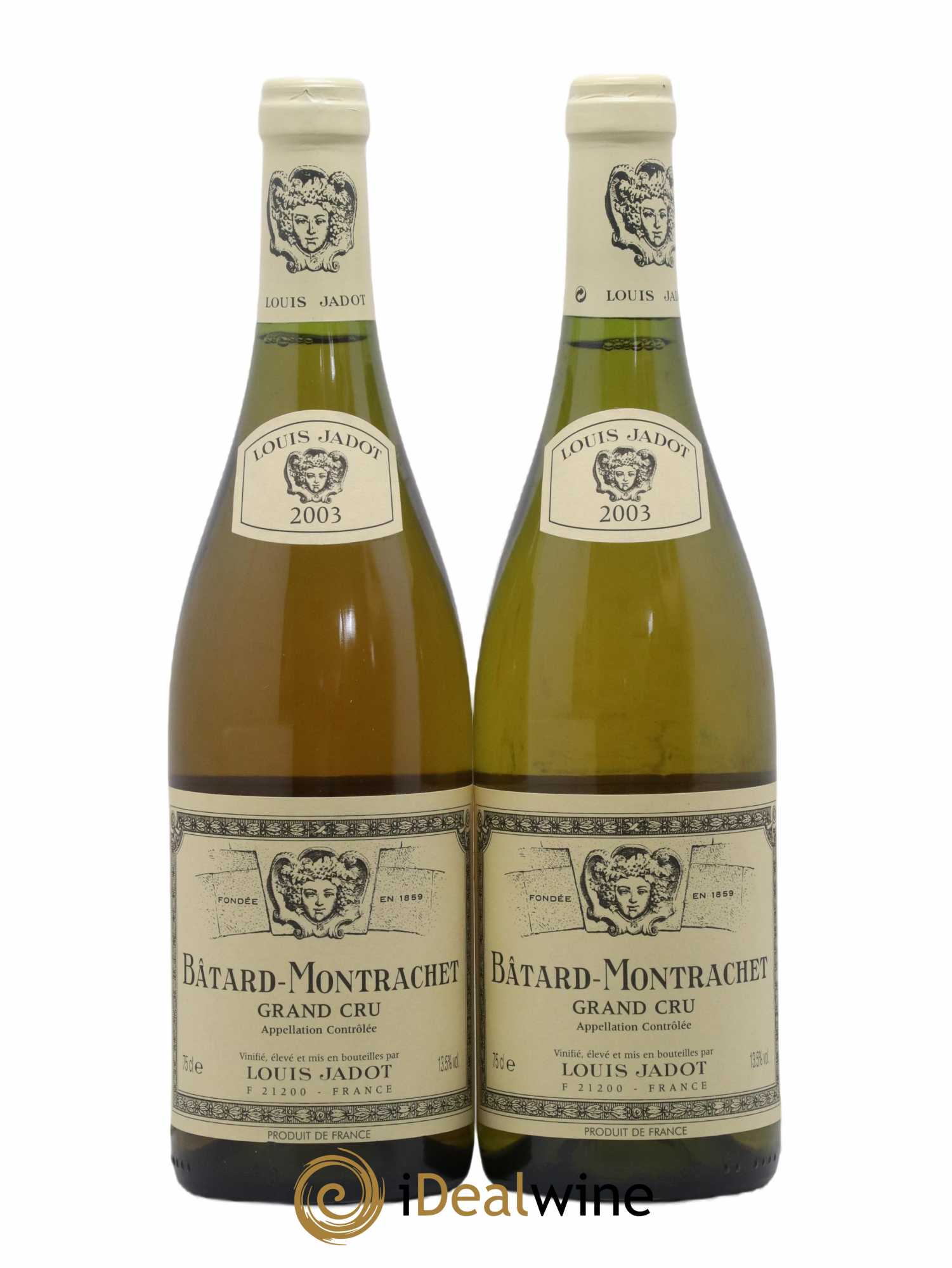 Bâtard-Montrachet Grand Cru Maison Louis Jadot 2003 - Lot de 2 bouteilles - 0