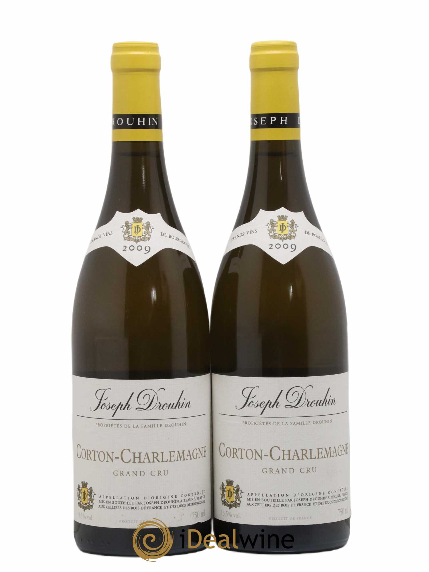 Corton-Charlemagne Grand Cru Joseph Drouhin 2009 - Lot de 2 bouteilles - 0