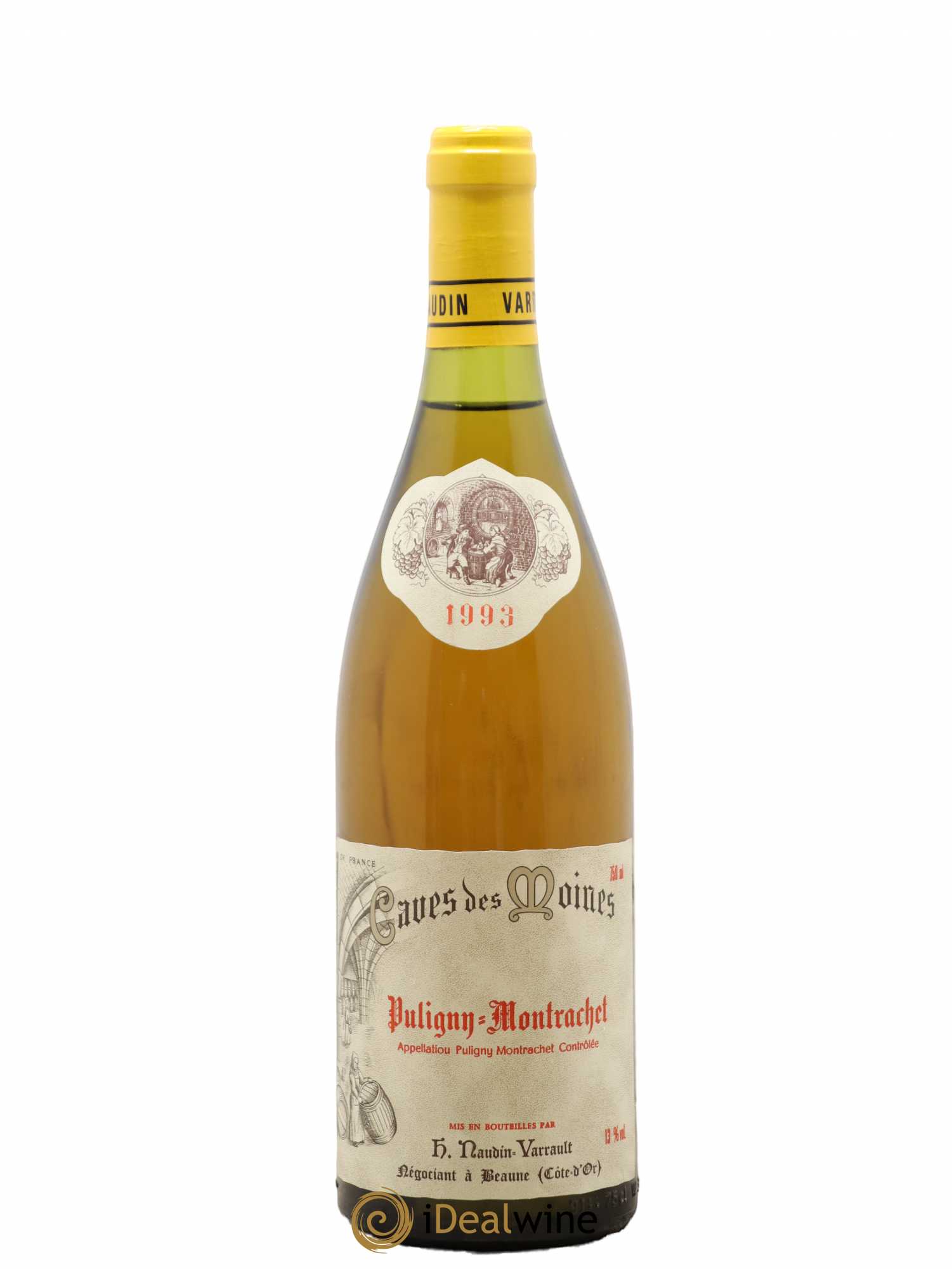 Puligny-Montrachet Cave Des Moines H. Naudin Varrault 1993 - Posten von 1 Flasche - 0