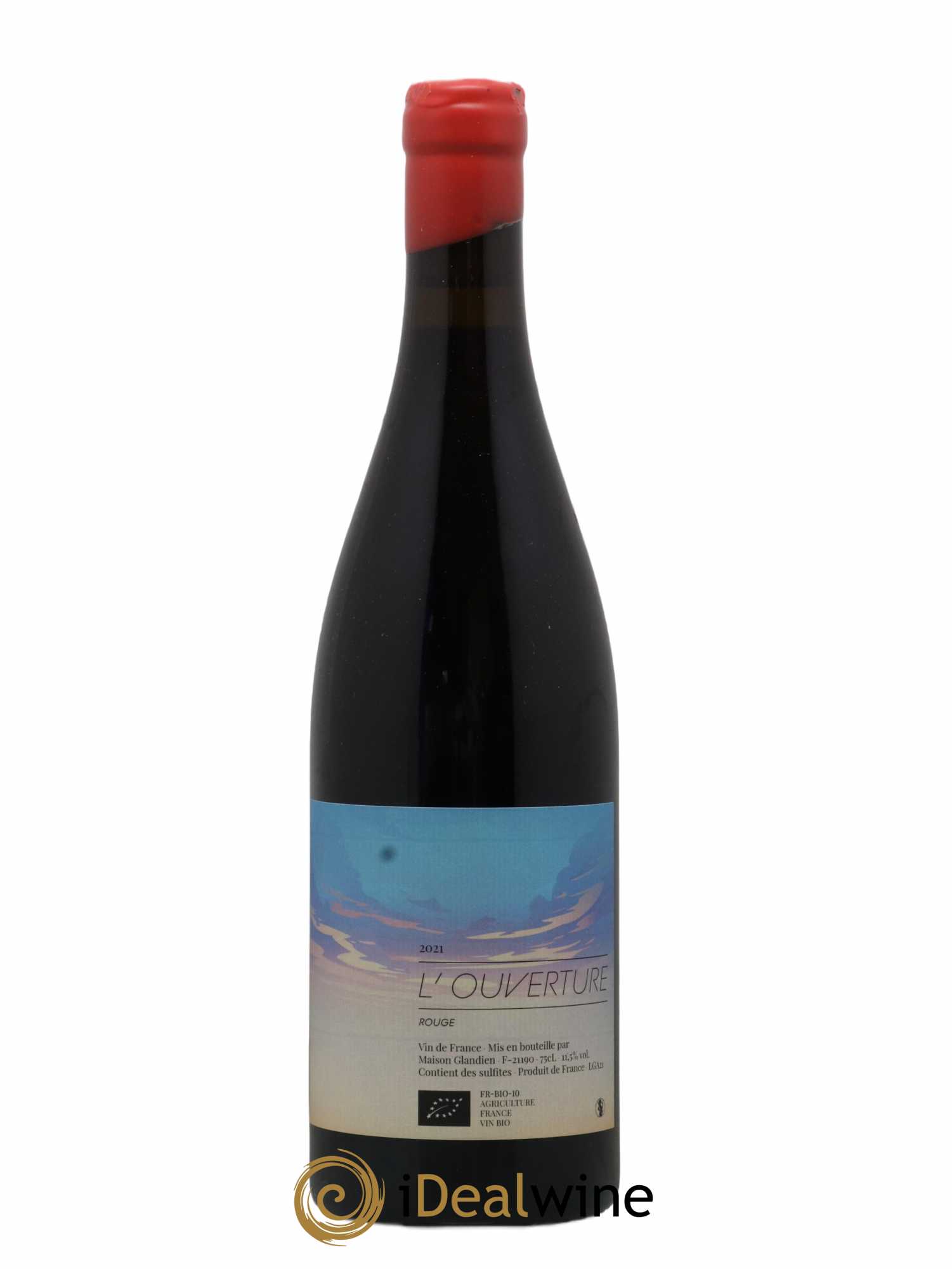 Vin de France L'Ouverture Maison Glandien 2021 - Lot de 1 bouteille - 0