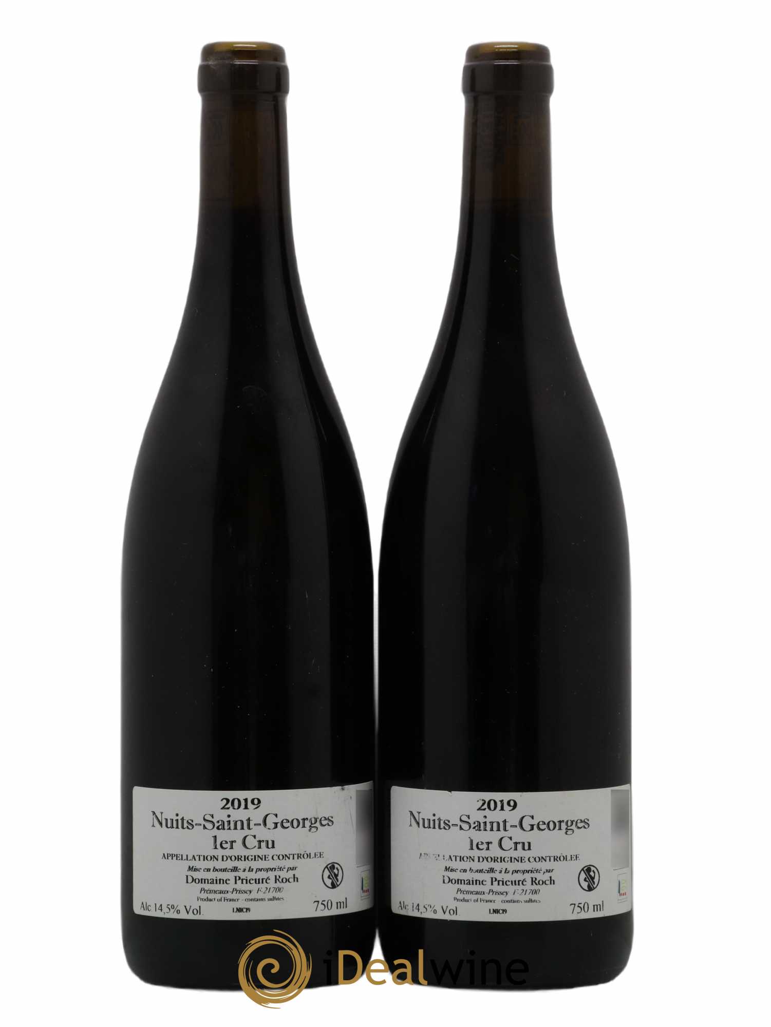 Nuits-Saint-Georges 1er Cru Prieuré Roch 2019 - Lot de 2 bouteilles - 1