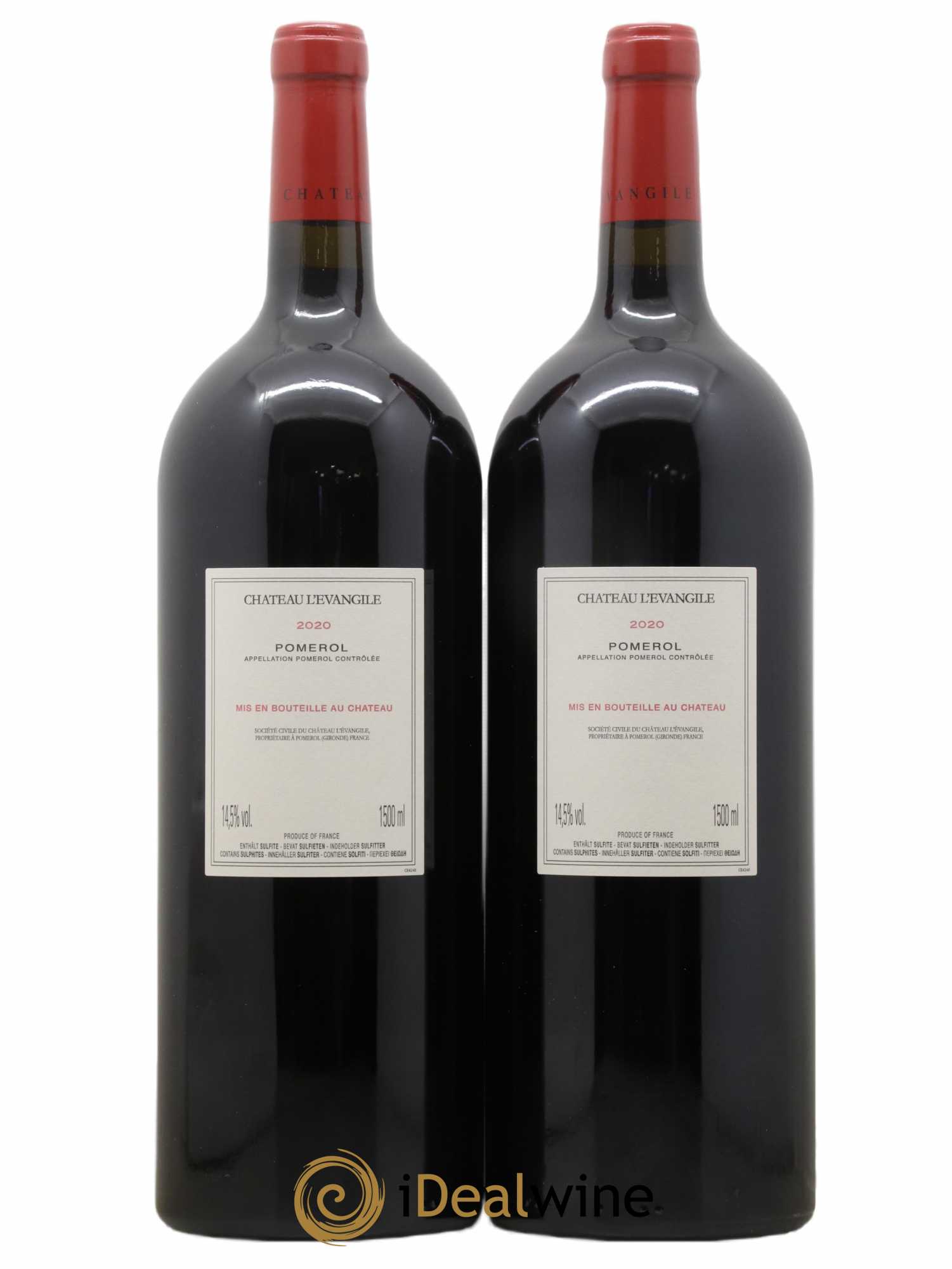Château l' Évangile 2020 - Lot de 2 magnums - 1