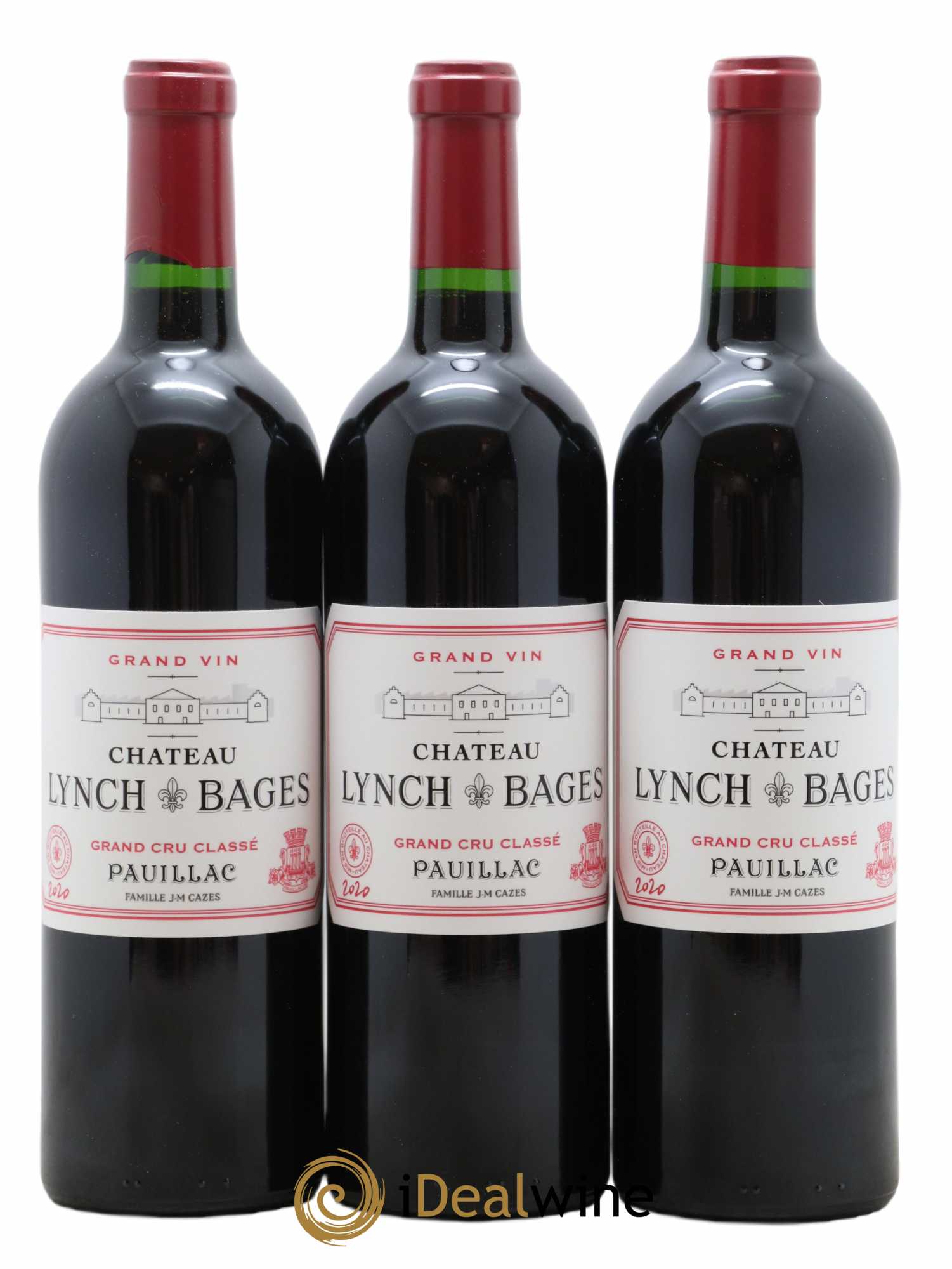 Château Lynch Bages 5ème Grand Cru Classé 2020 - Lot de 6 bouteilles - 1