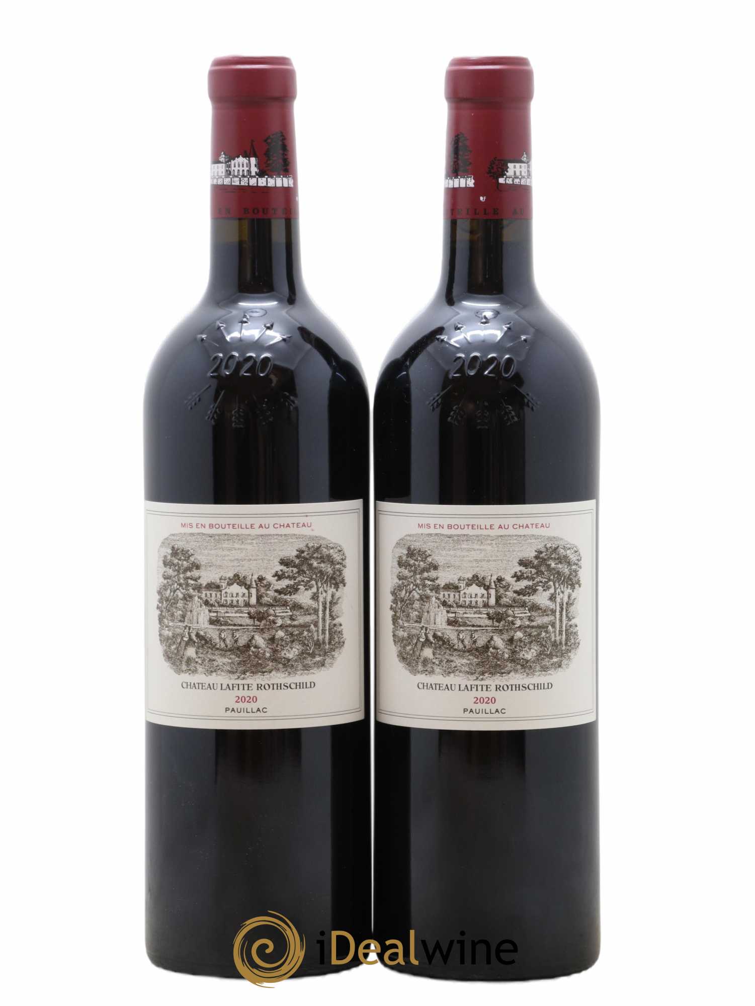 Château Lafite Rothschild 1er Grand Cru Classé 2020 - Lot de 2 bouteilles - 0