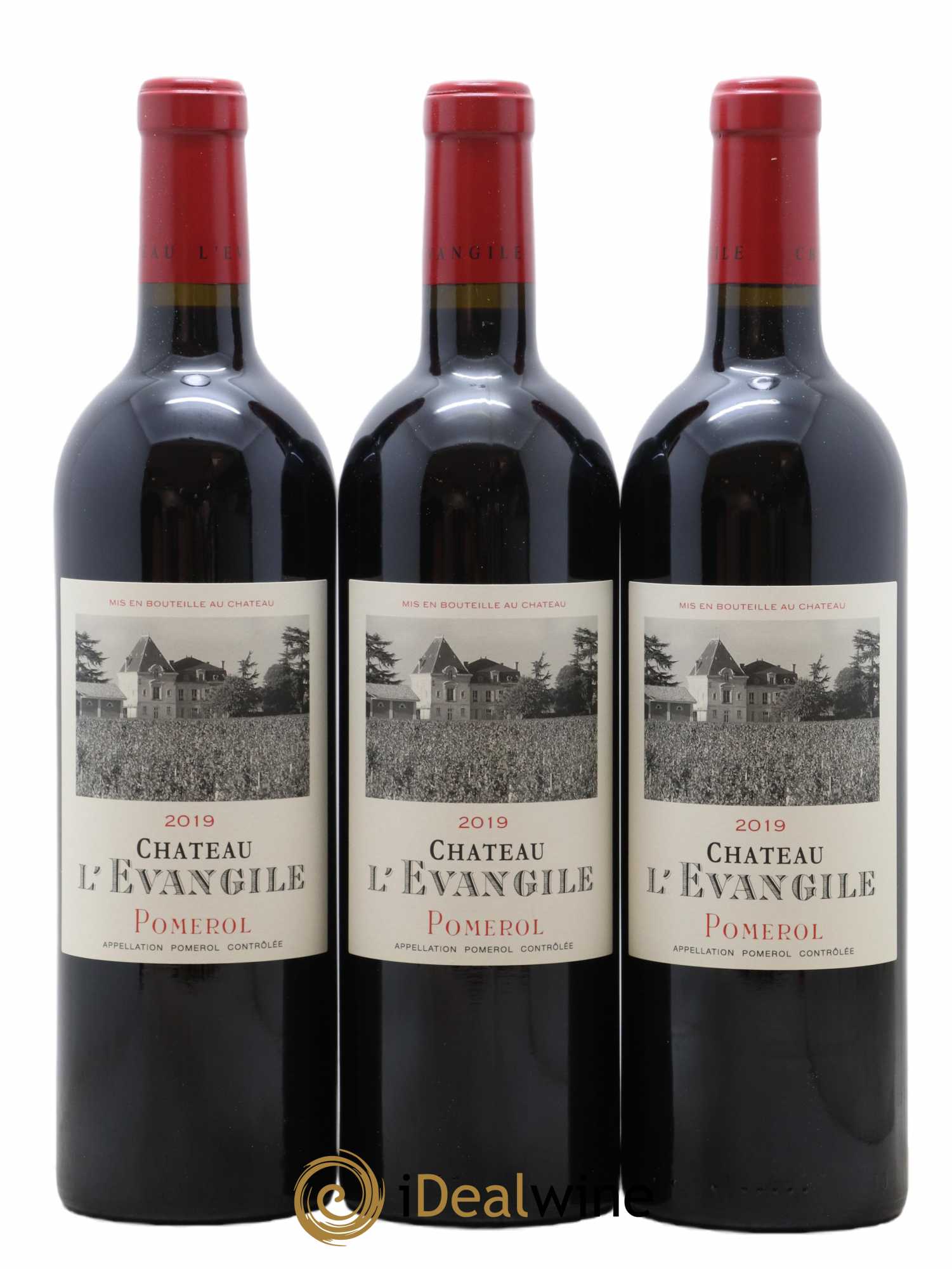 Château l' Évangile 2019 - Lot of 6 bottles - 3