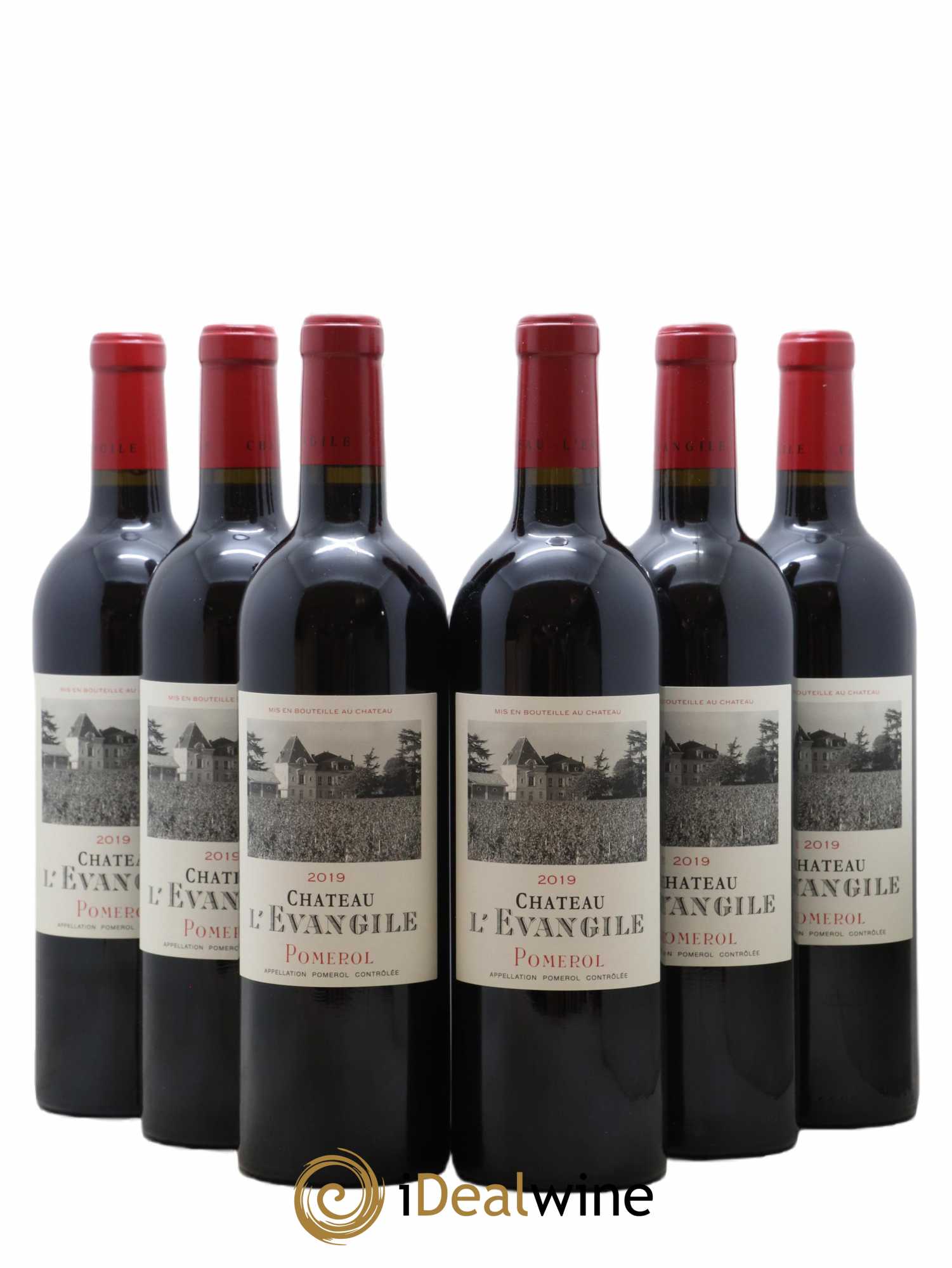 Château l' Évangile 2019 - Lot of 6 bottles - 0