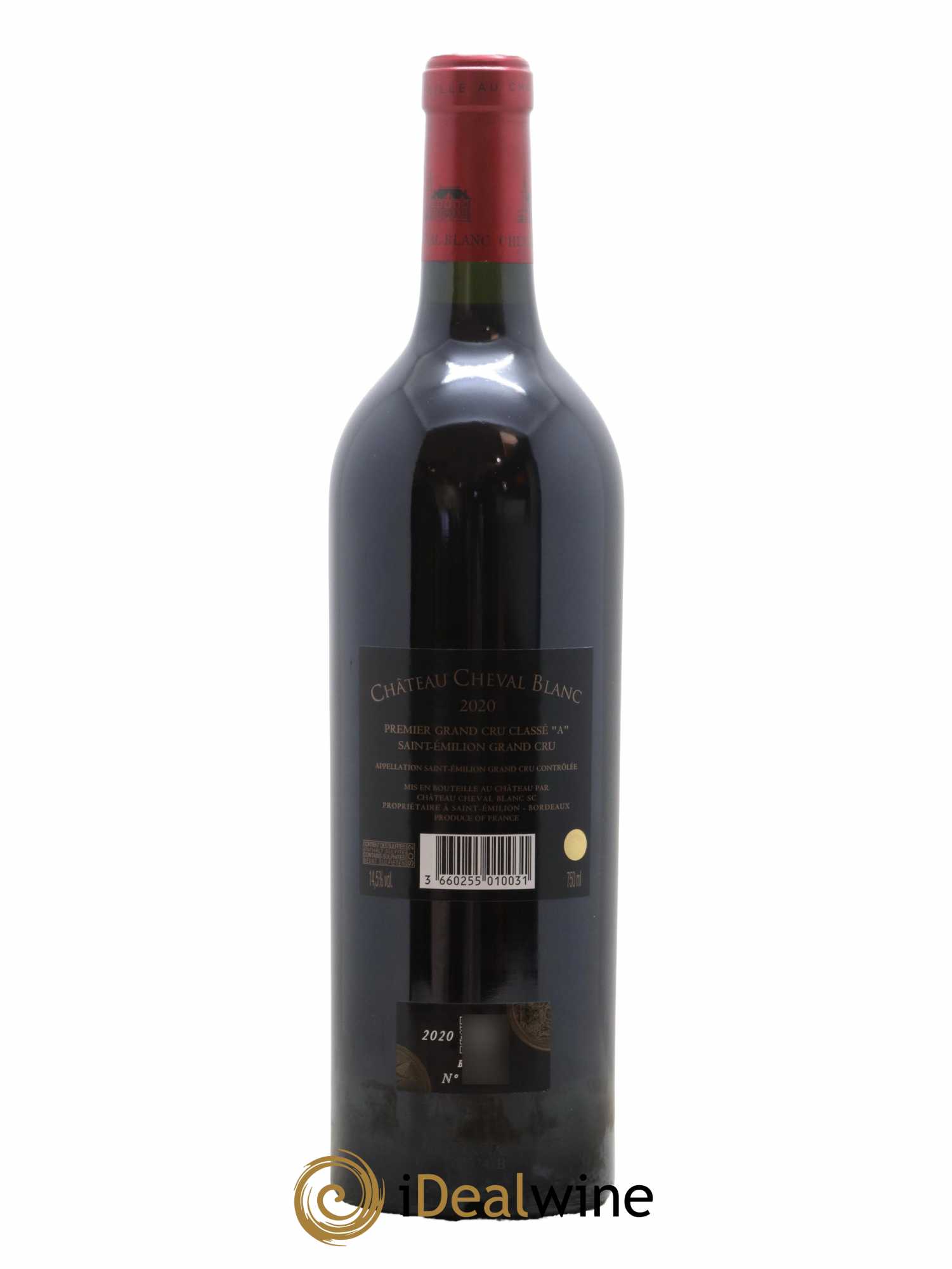 Château Cheval Blanc 1er Grand Cru Classé A 2020 - Lot de 1 bouteille - 1