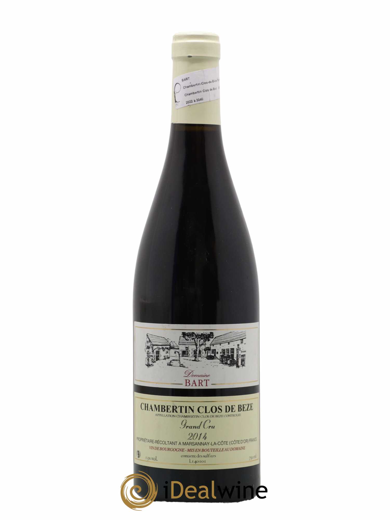 Chambertin Clos de Bèze Grand Cru Bart (Domaine) 2014 - Lot de 1 bouteille - 0