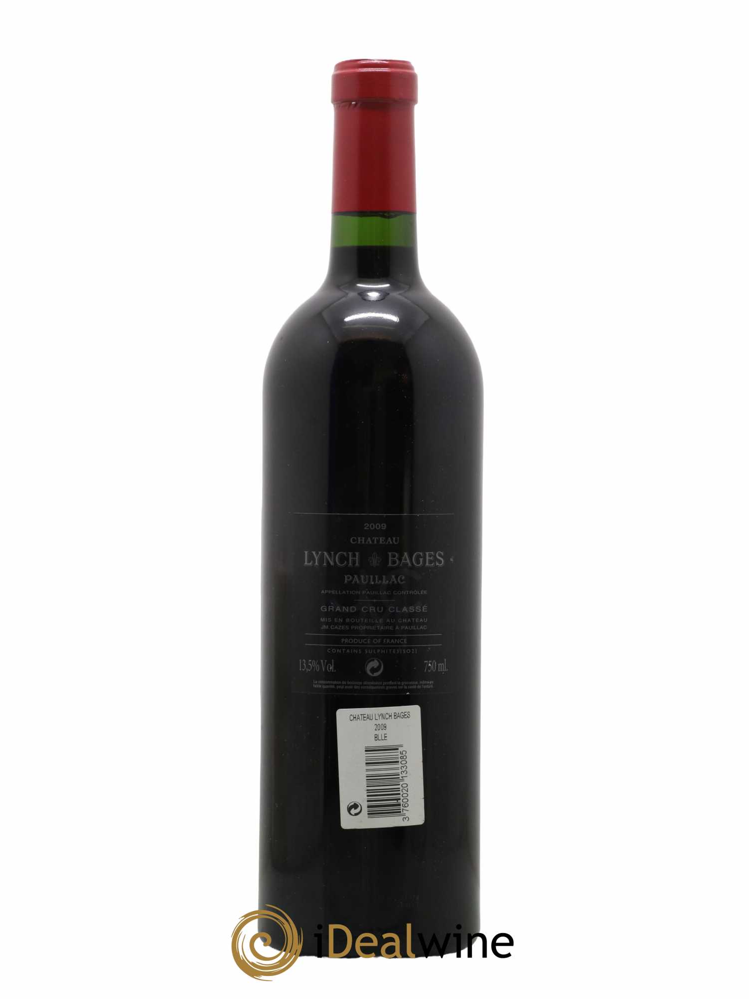 Château Lynch Bages 5ème Grand Cru Classé 2009 - Lot de 1 bouteille - 1