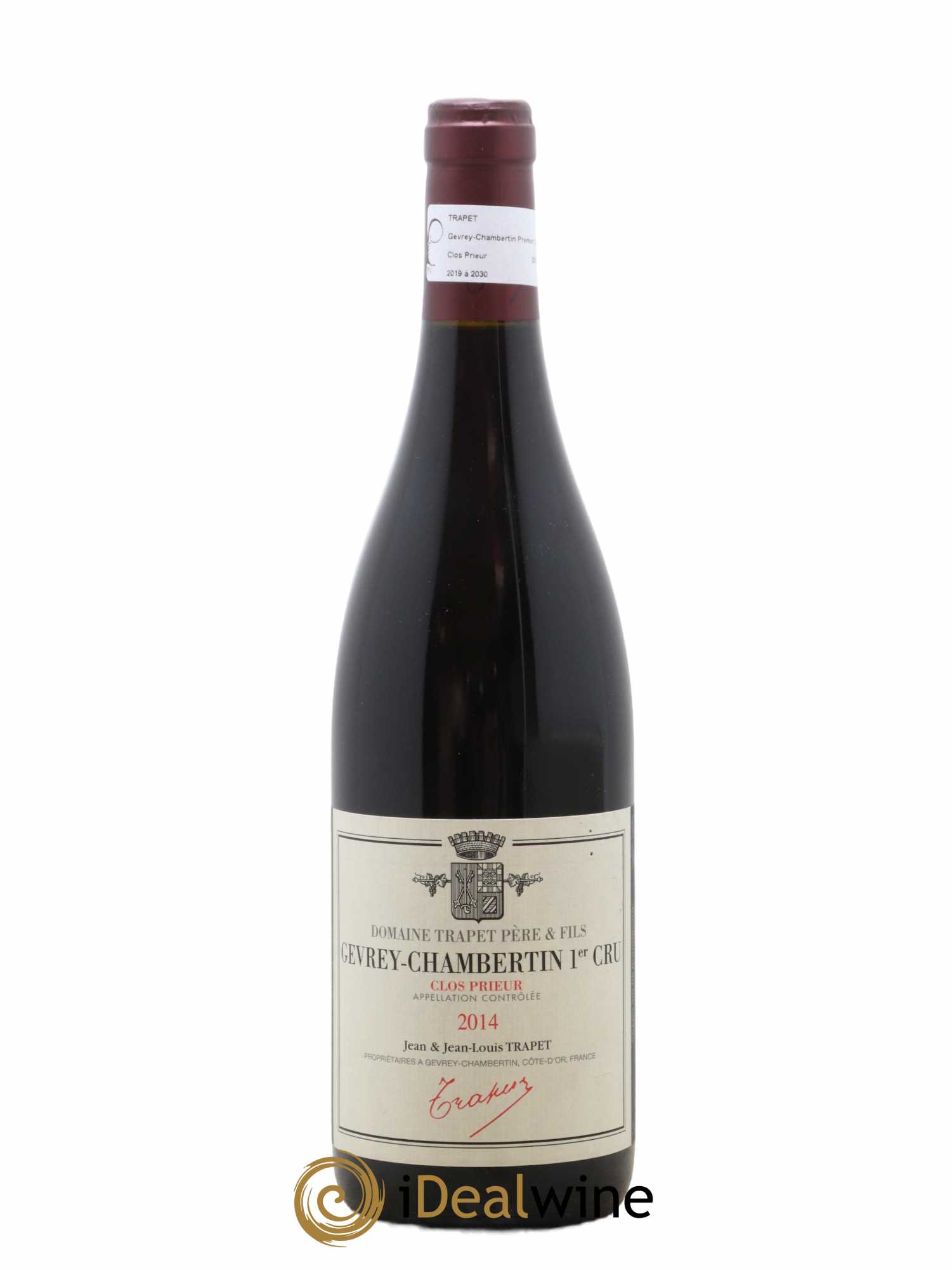 Gevrey-Chambertin 1er Cru Clos Prieur Domaine Trapet 2014 - Lot de 1 bouteille - 0