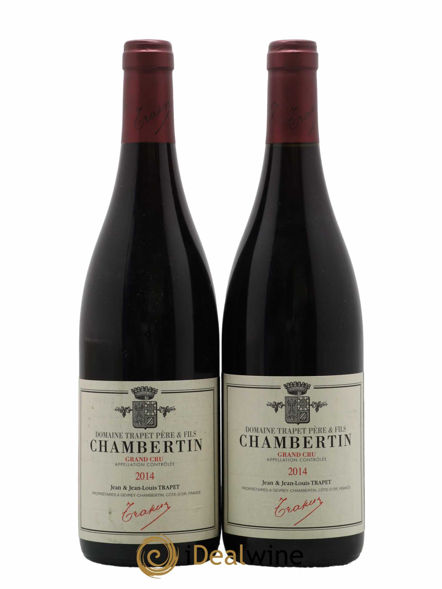 Chambertin Grand Cru Domaine Trapet 2014 - Lot de 2 bouteilles - 0