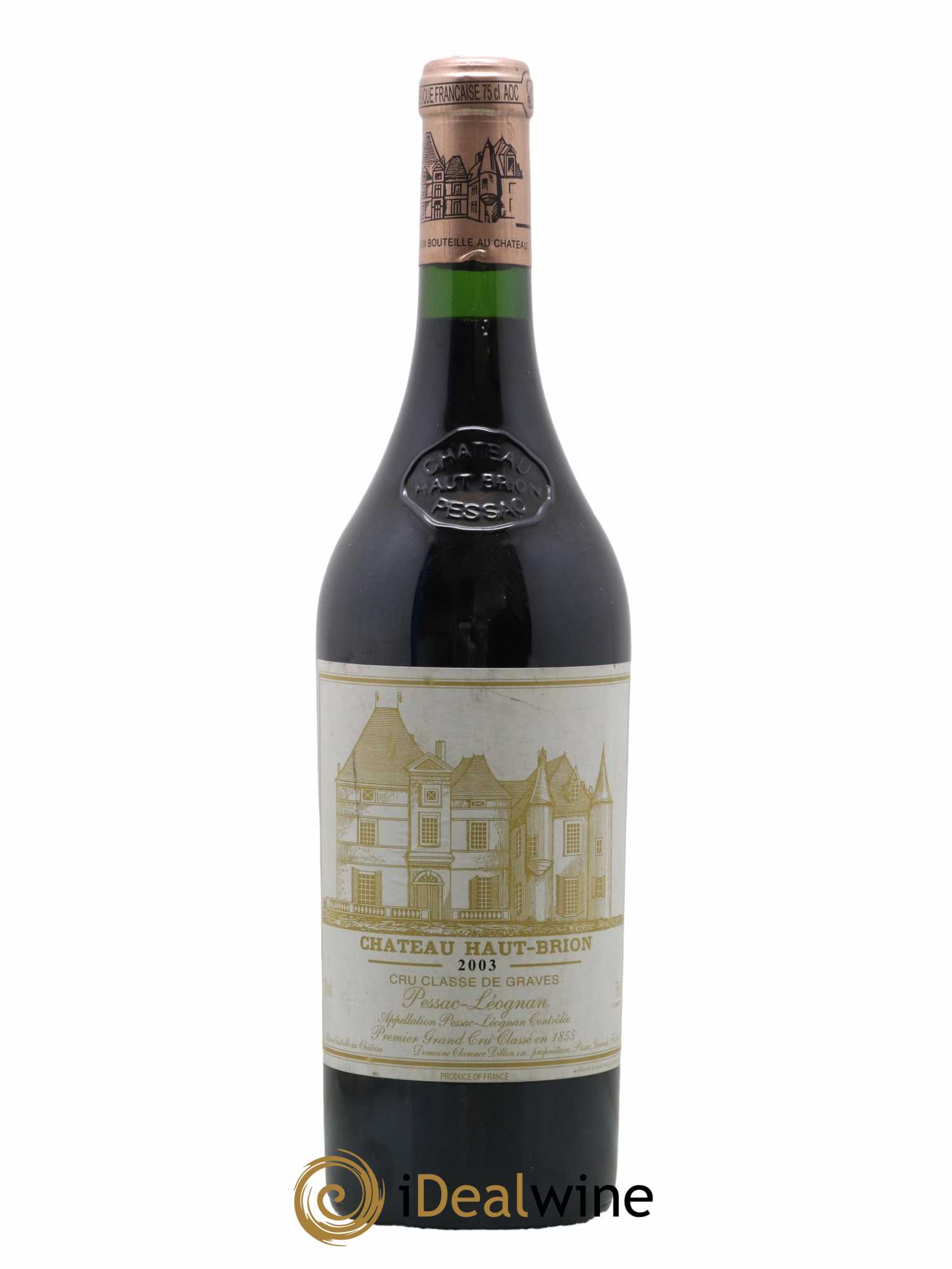 Château Haut Brion 1er Grand Cru Classé 2003 - Lot de 1 bouteille - 0