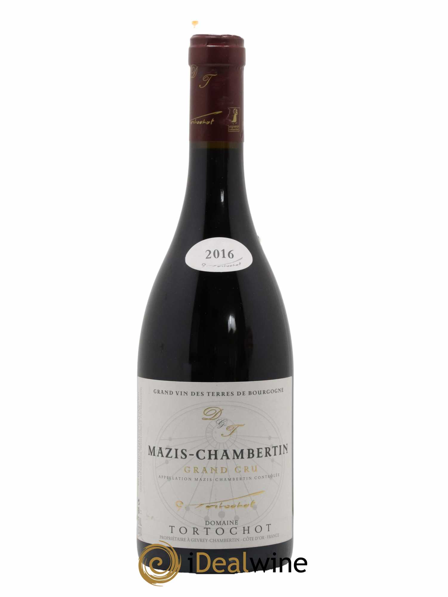 Mazis-Chambertin Grand Cru Tortochot (Domaine) 2016 - Lot de 1 bouteille - 0