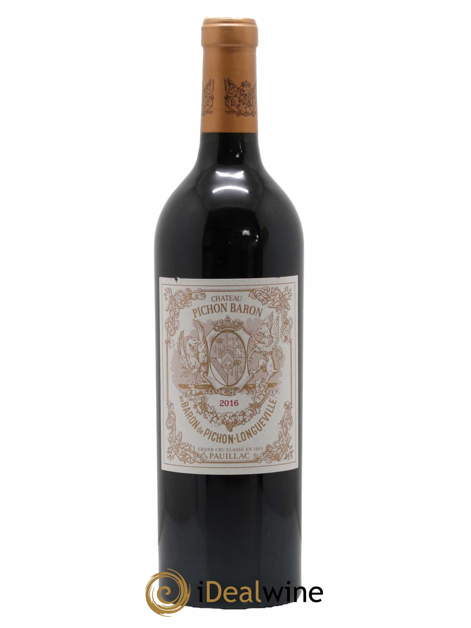 Pichon Longueville Baron 2ème Grand Cru Classé 2016 - Lot de 1 bouteille - 0