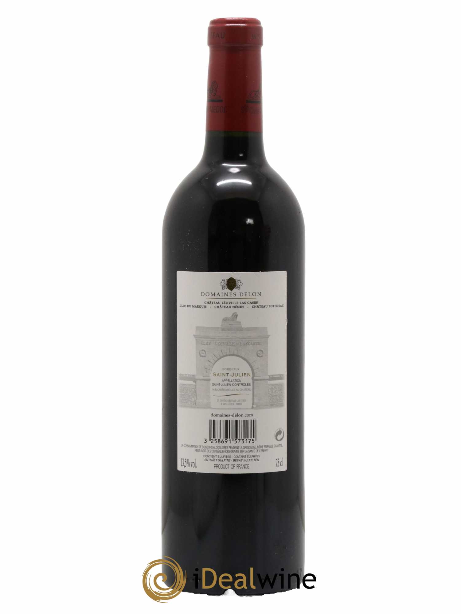 Château Léoville Las Cases 2ème Grand Cru Classé 2016 - Lot de 1 bouteille - 1
