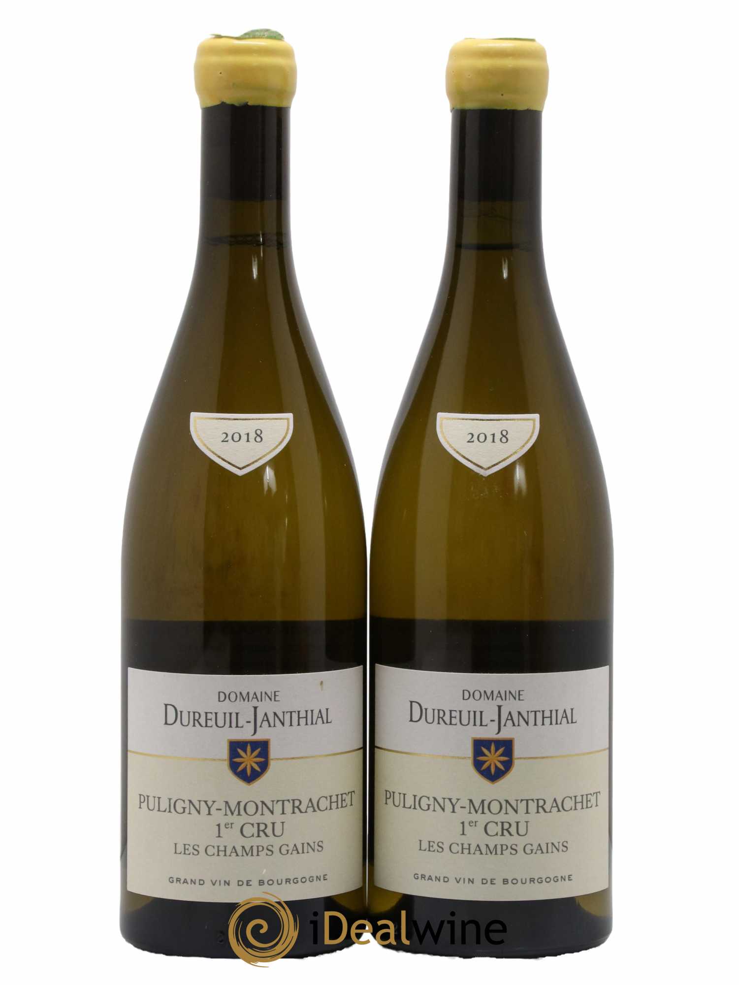 Puligny-Montrachet 1er Cru Les Champs Gains Vincent Dureuil-Janthial 2018 - Lot de 2 bouteilles - 0