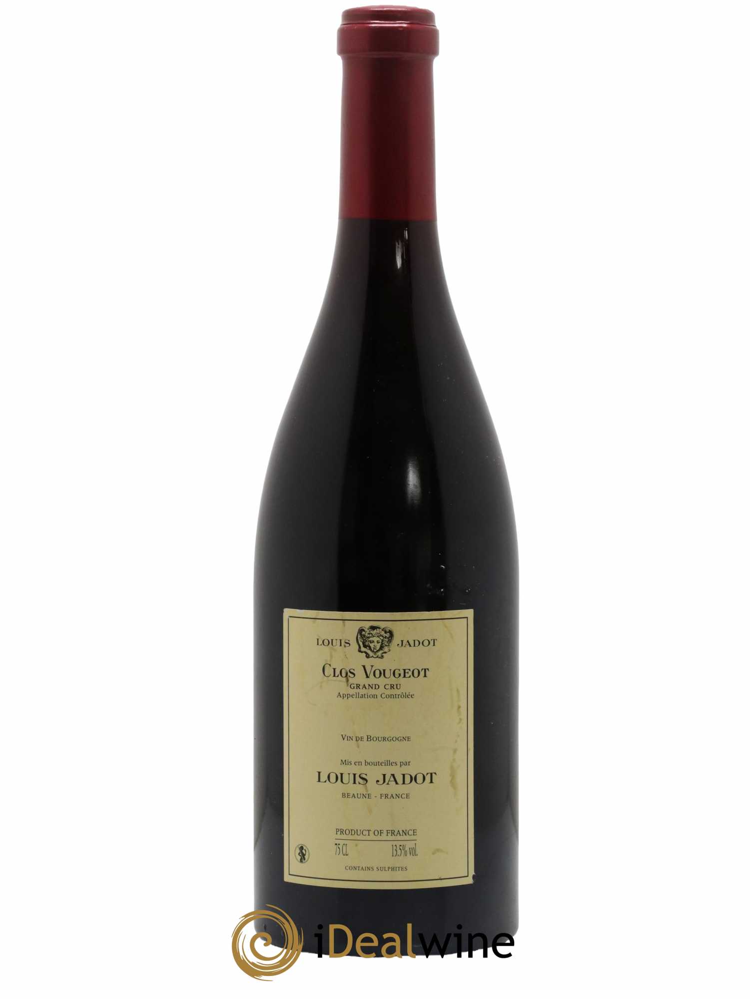 Clos de Vougeot Grand Cru Louis Jadot (Domaine) 2015 - Lot de 1 bouteille - 1