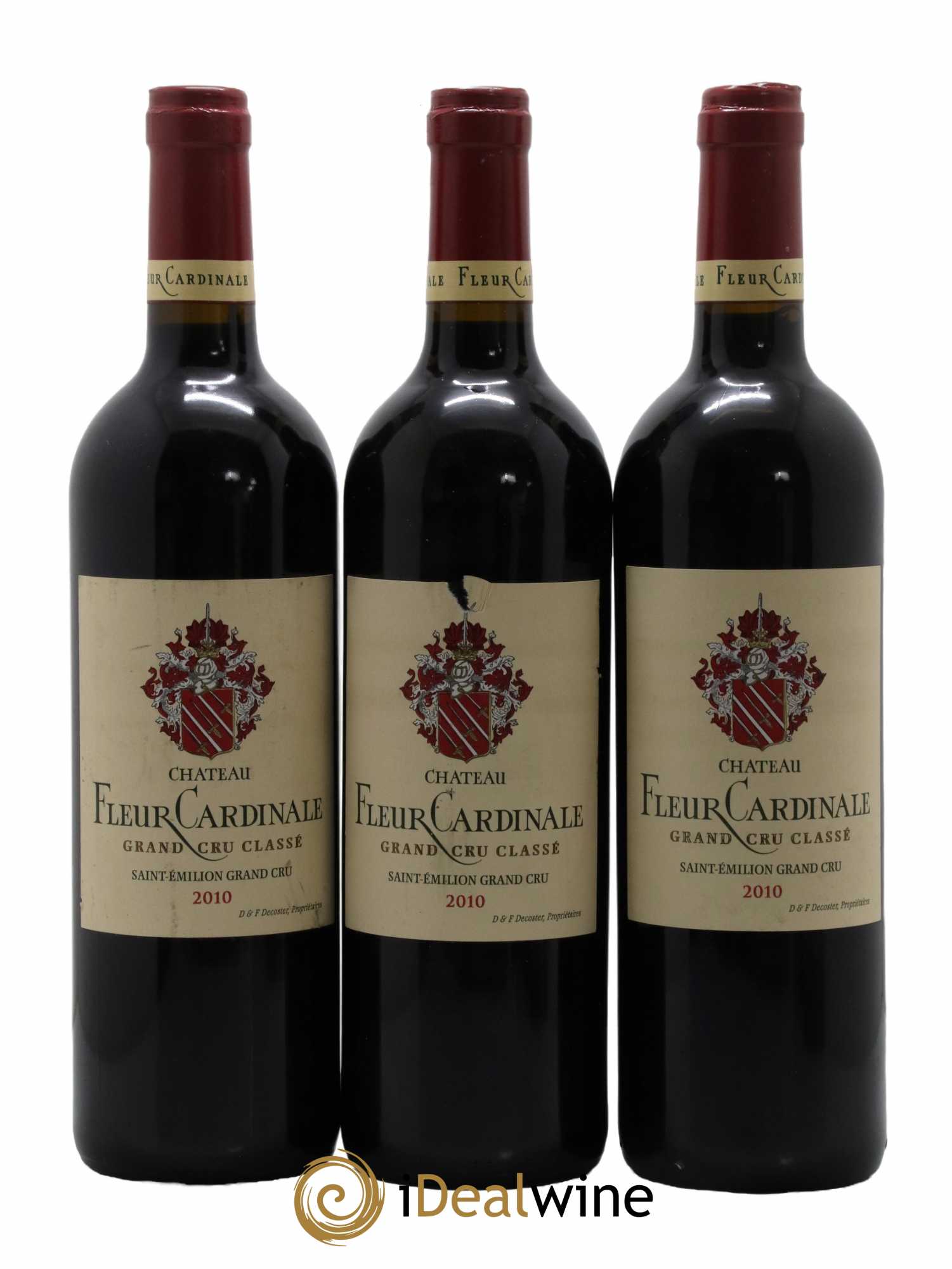 Château Fleur Cardinale Grand Cru Classé 2010 - Lot de 3 bouteilles - 0