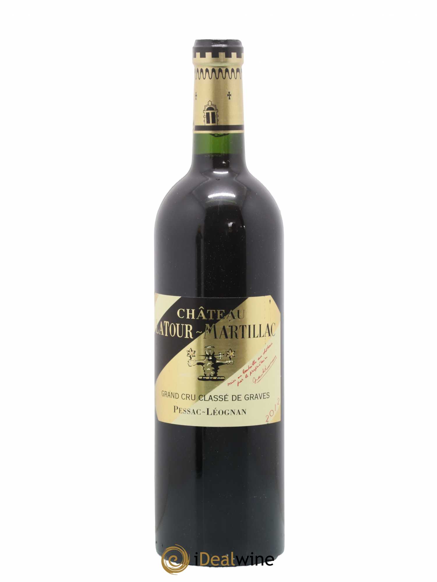 Château Latour-Martillac Cru Classé de Graves 2012 - Lot de 1 bouteille - 0
