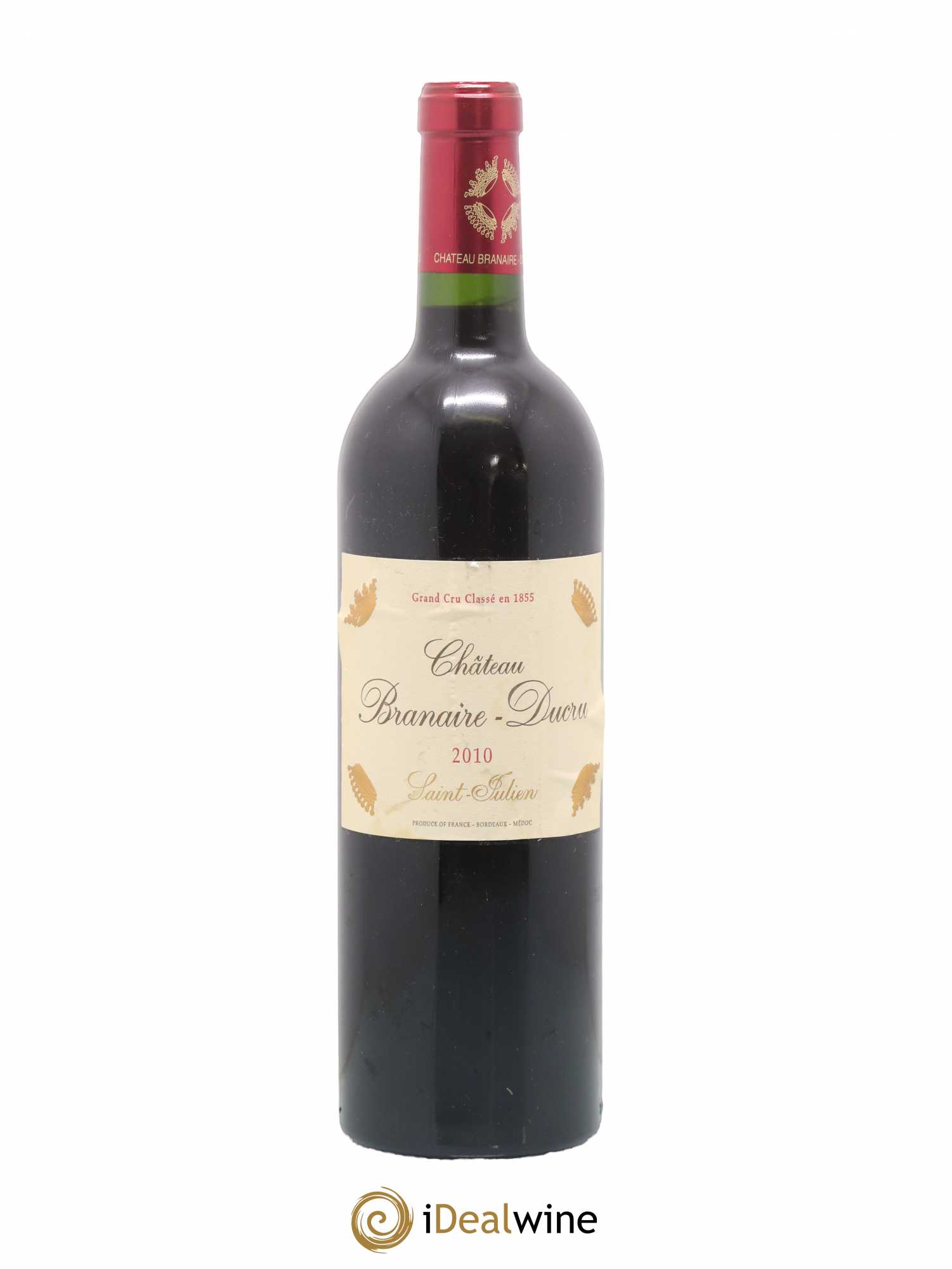 Château Branaire Ducru 4ème Grand Cru Classé 2010 - Lot de 1 bouteille - 0