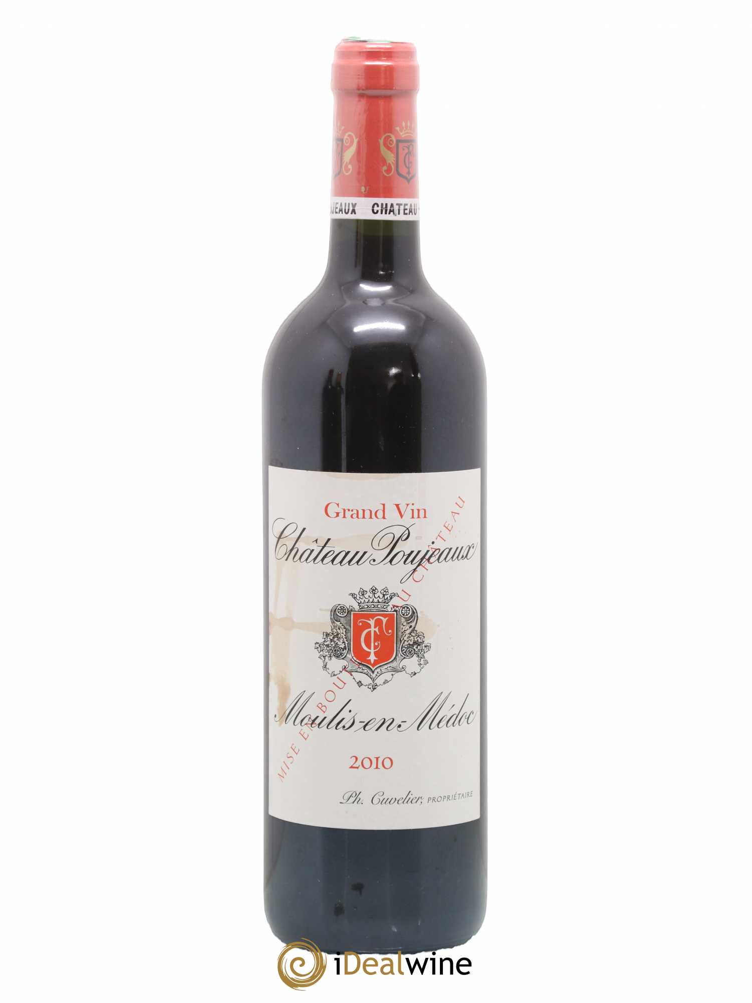 Château Poujeaux 2010 - Lot de 1 bouteille - 0