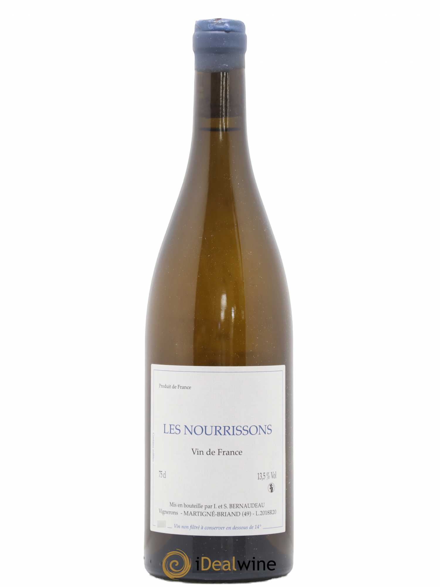Vin de France Les Nourrissons Stéphane Bernaudeau 2018 - Lot de 1 bouteille - 0