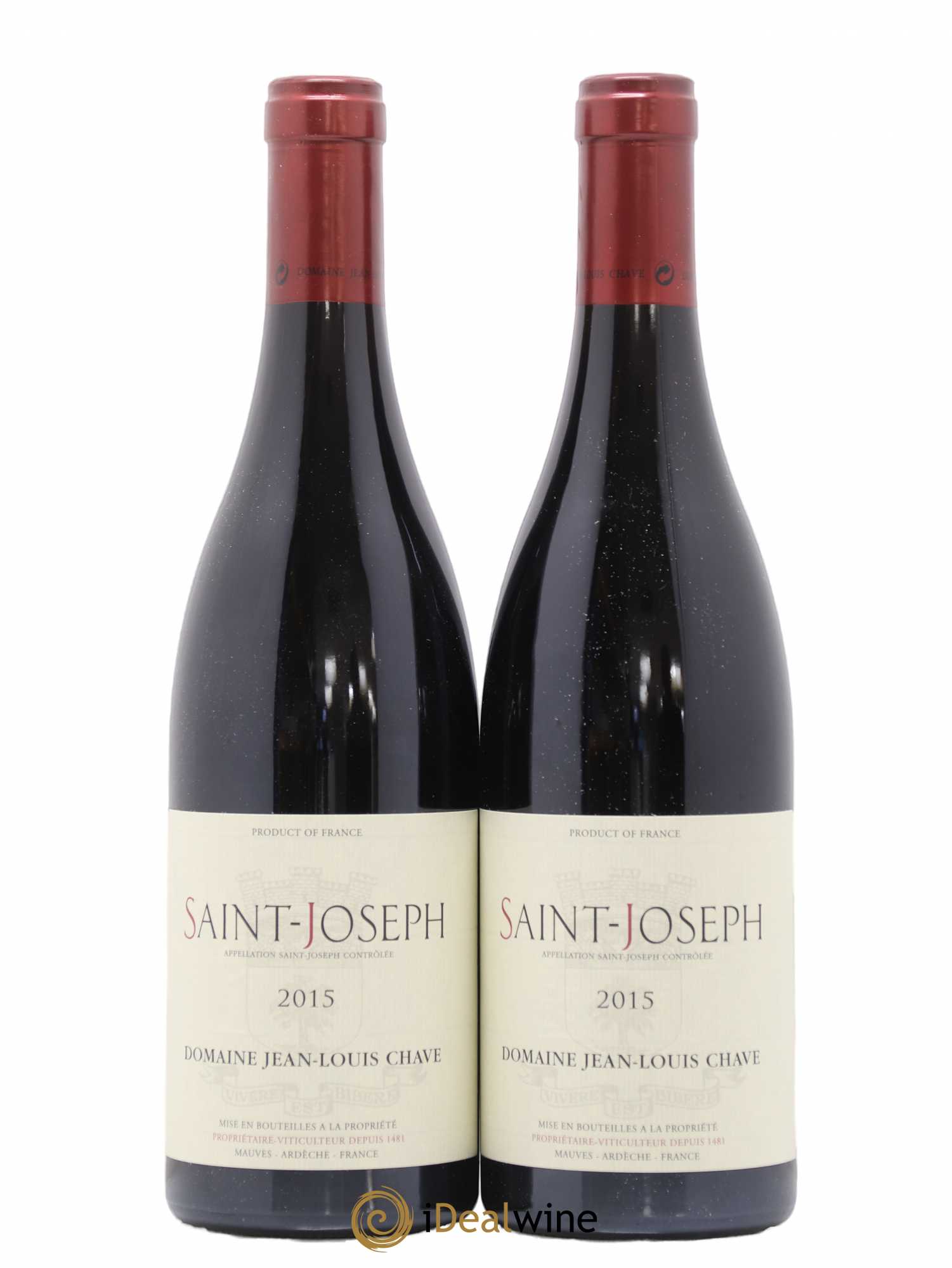 Saint-Joseph Jean-Louis Chave 2015 - Lot de 2 bouteilles - 0