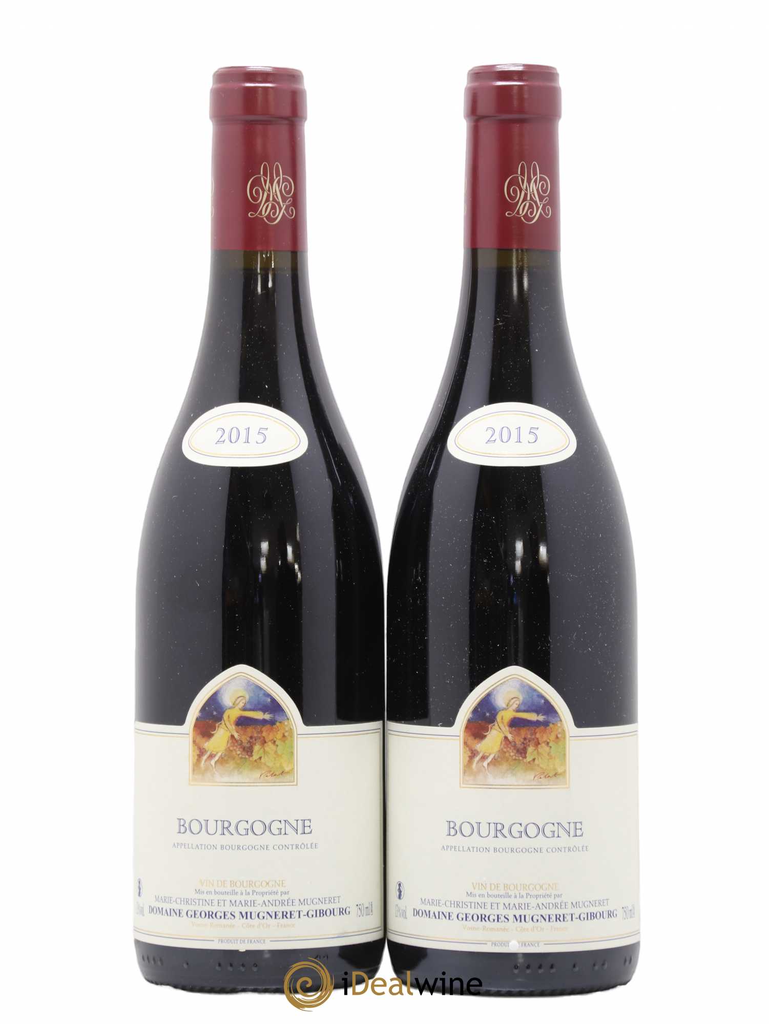Bourgogne Mugneret-Gibourg (Domaine) 2015 - Lot de 2 bouteilles - 0