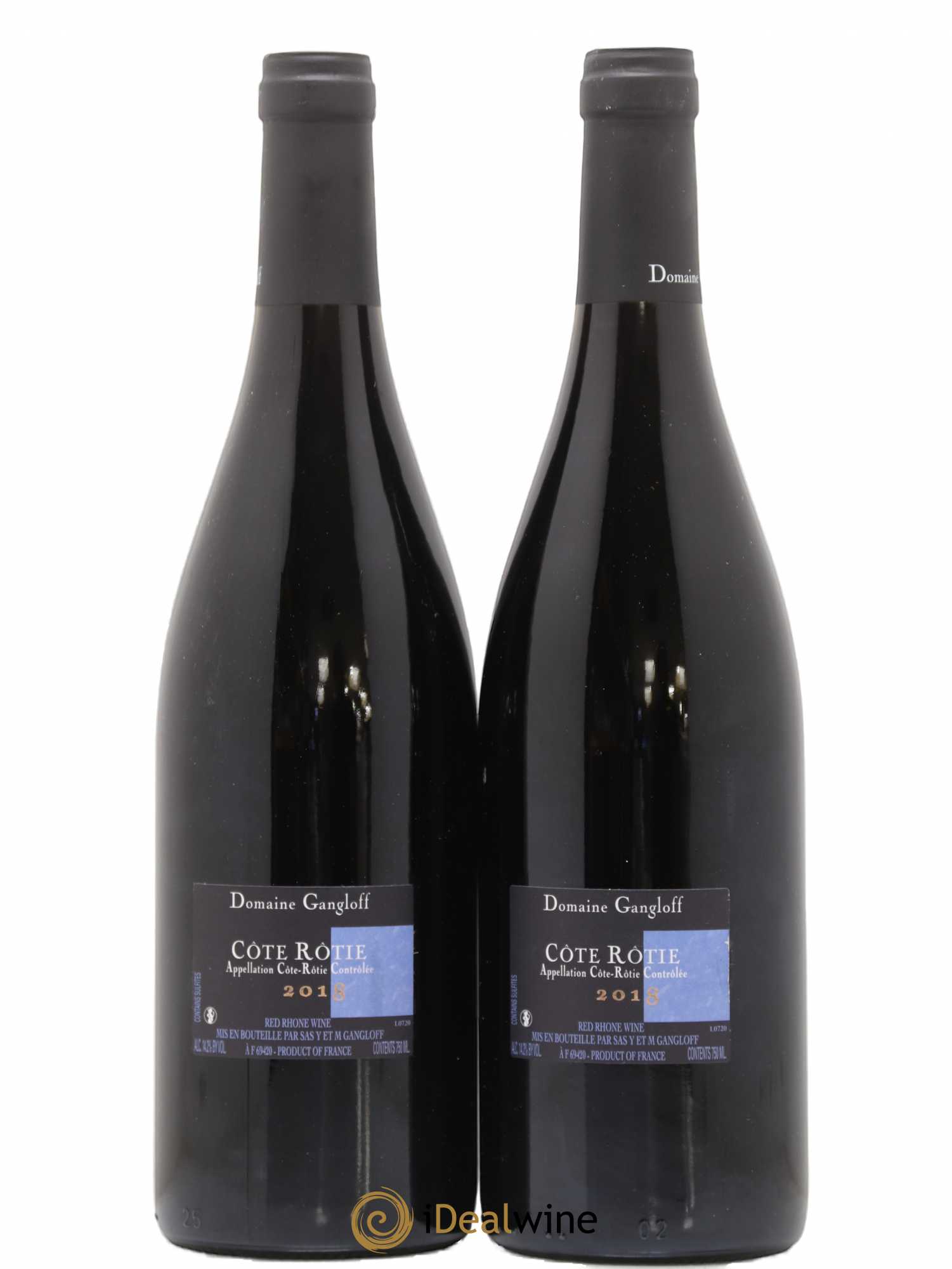 Côte-Rôtie La Barbarine Gangloff (Domaine) 2018 - Lot de 2 bouteilles - 1