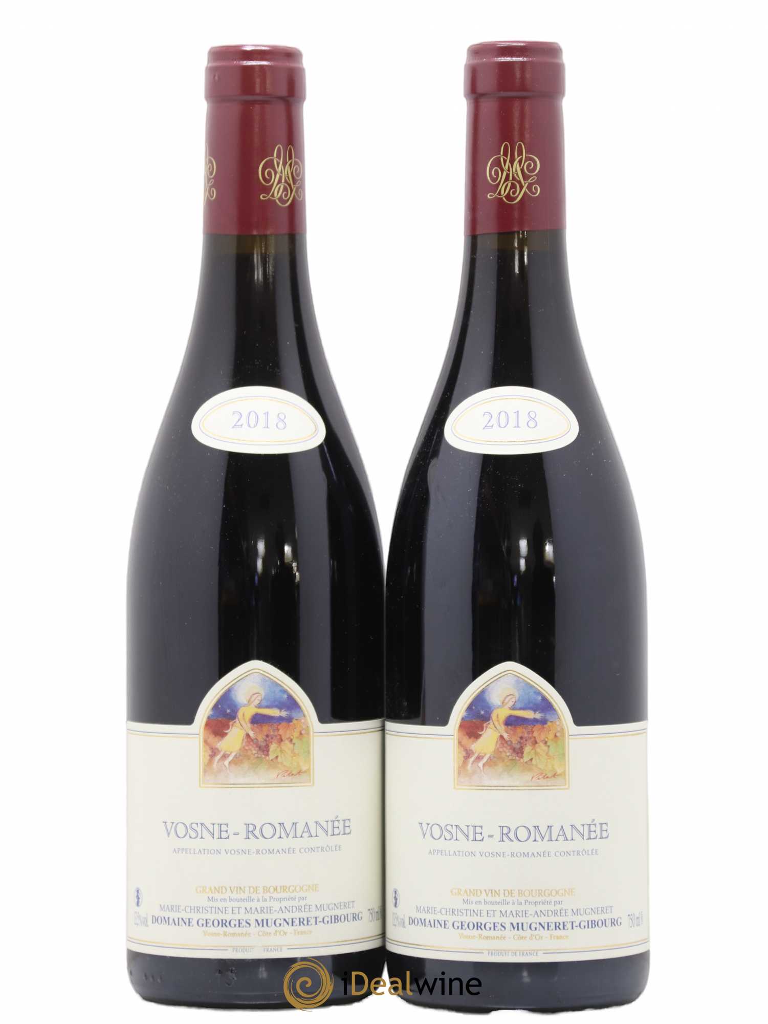 Vosne-Romanée Mugneret-Gibourg (Domaine) 2018 - Lot de 2 bouteilles - 0