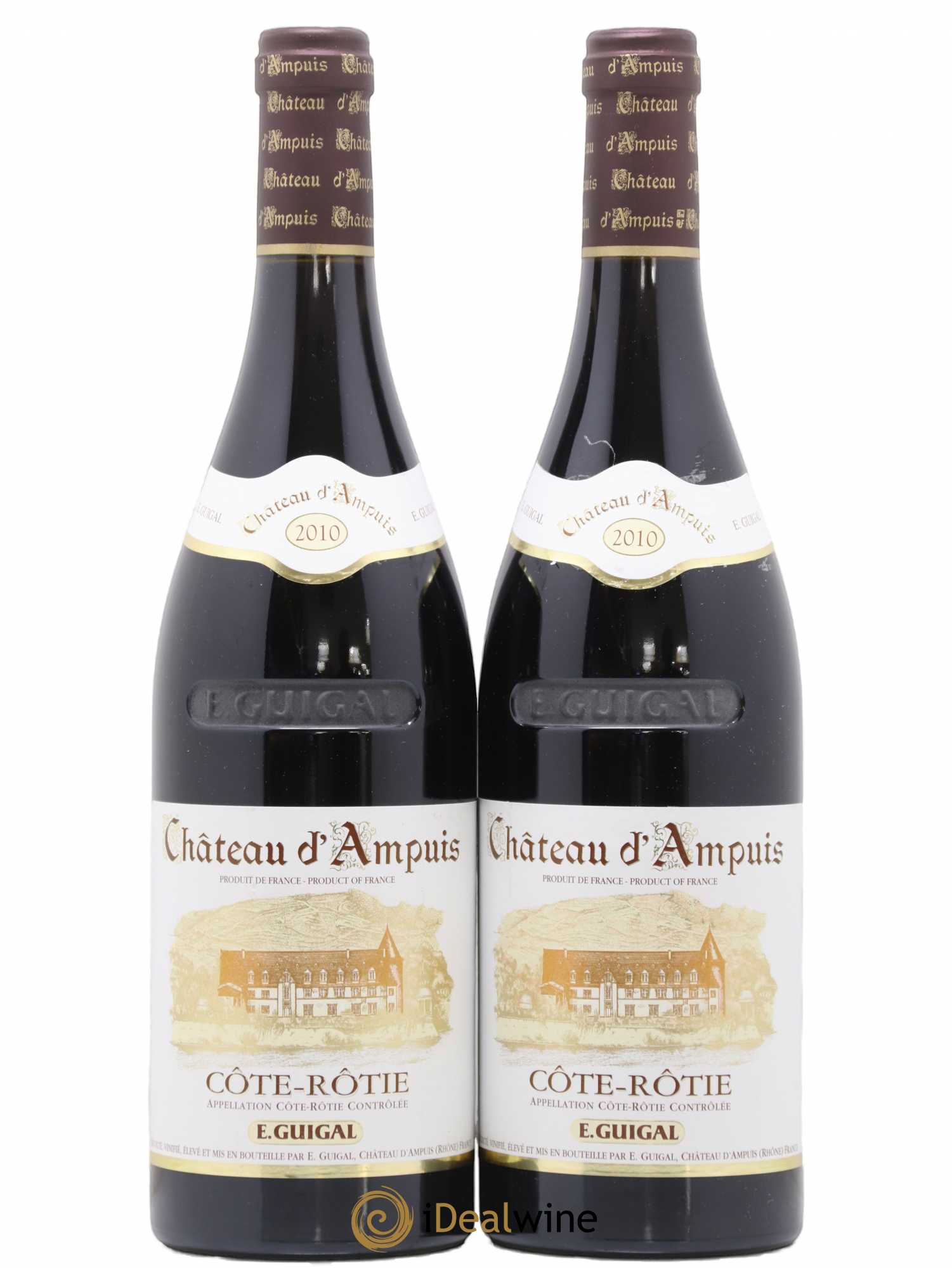 Côte-Rôtie Château d'Ampuis Guigal 2010 - Lot de 2 bouteilles - 0