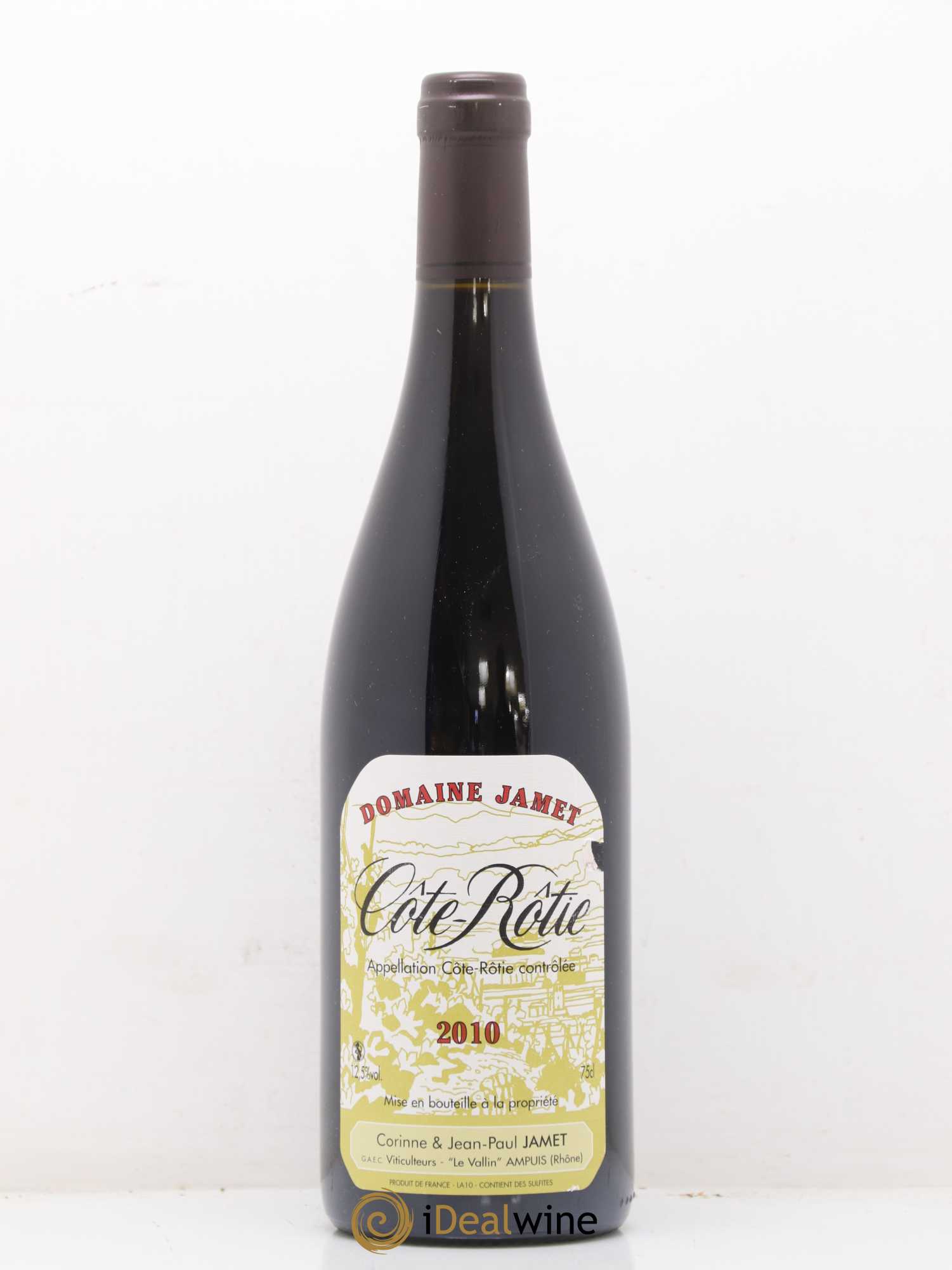 Côte-Rôtie Jamet (Domaine) 2010 - Lot de 1 bouteille - 0