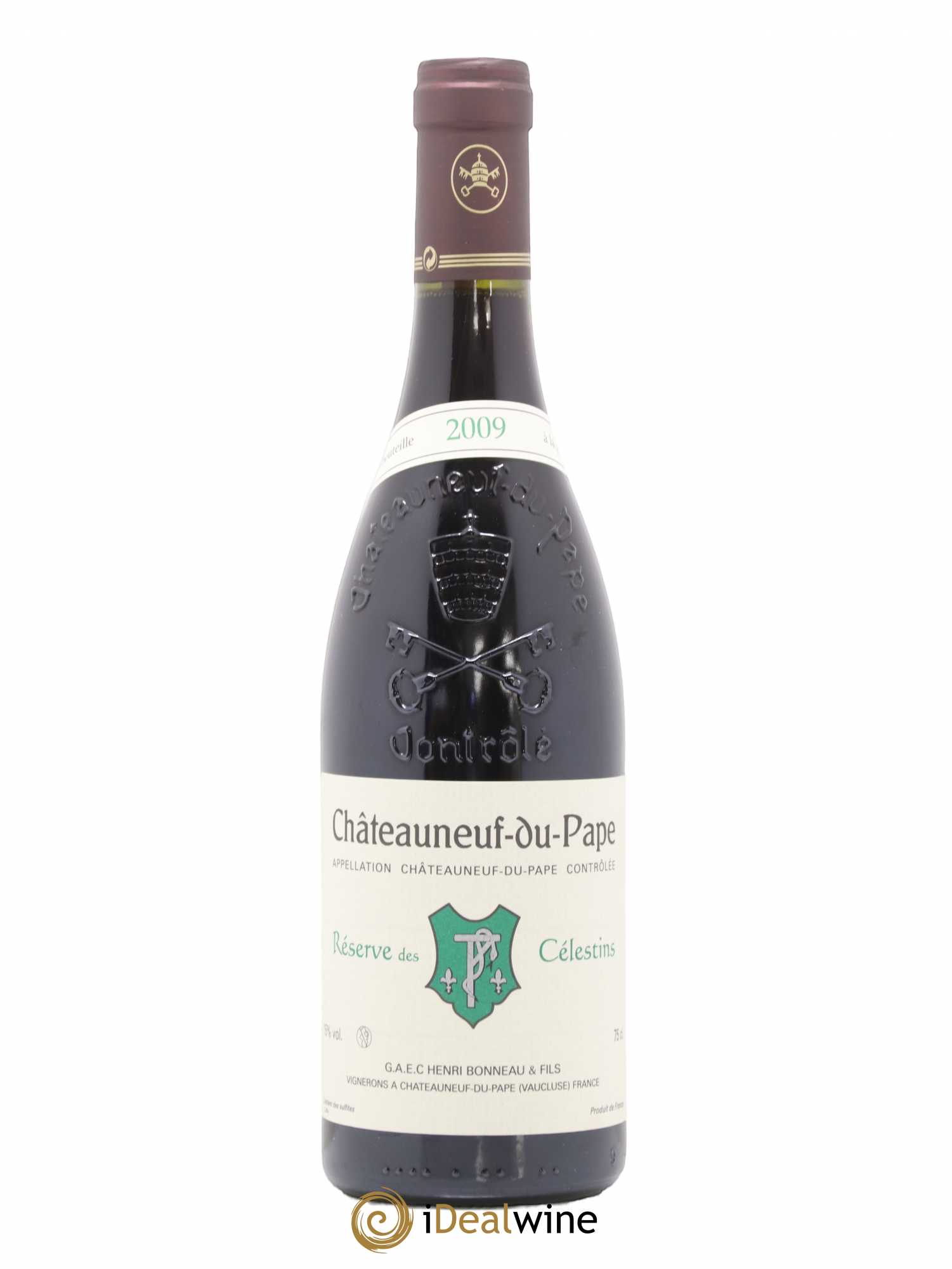 Châteauneuf-du-Pape Réserve des Célestins Henri Bonneau & Fils 2009 - Lot de 1 bouteille - 0