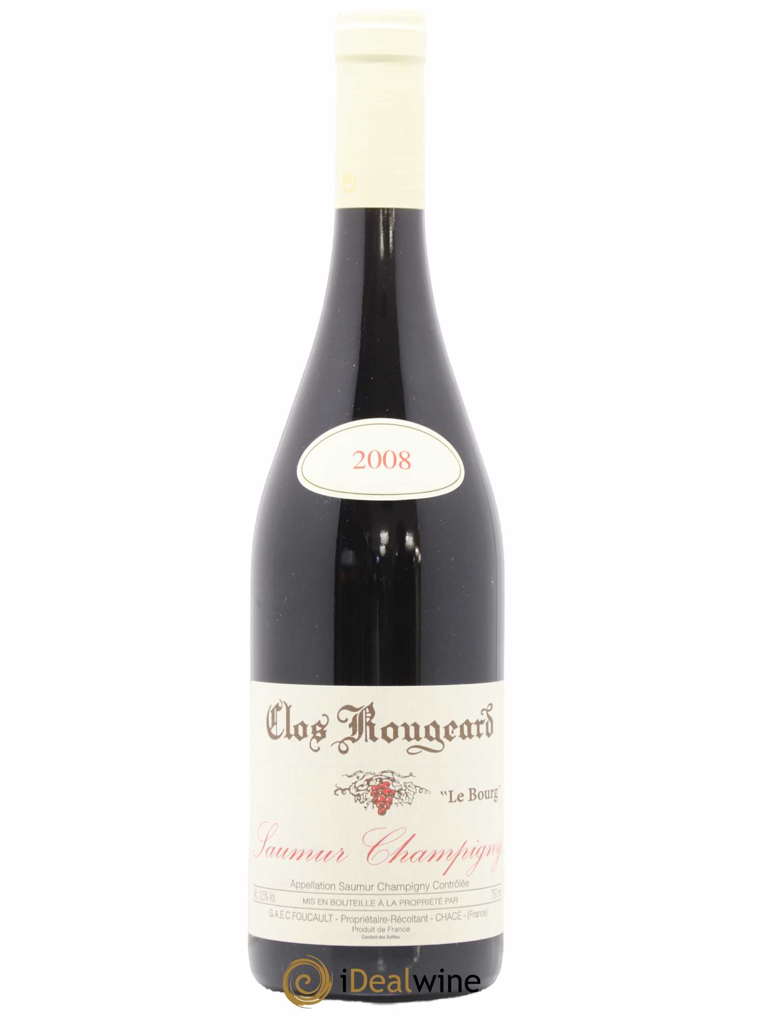 Saumur-Champigny Le Bourg Clos Rougeard 2008 - Lot de 1 bouteille - 0