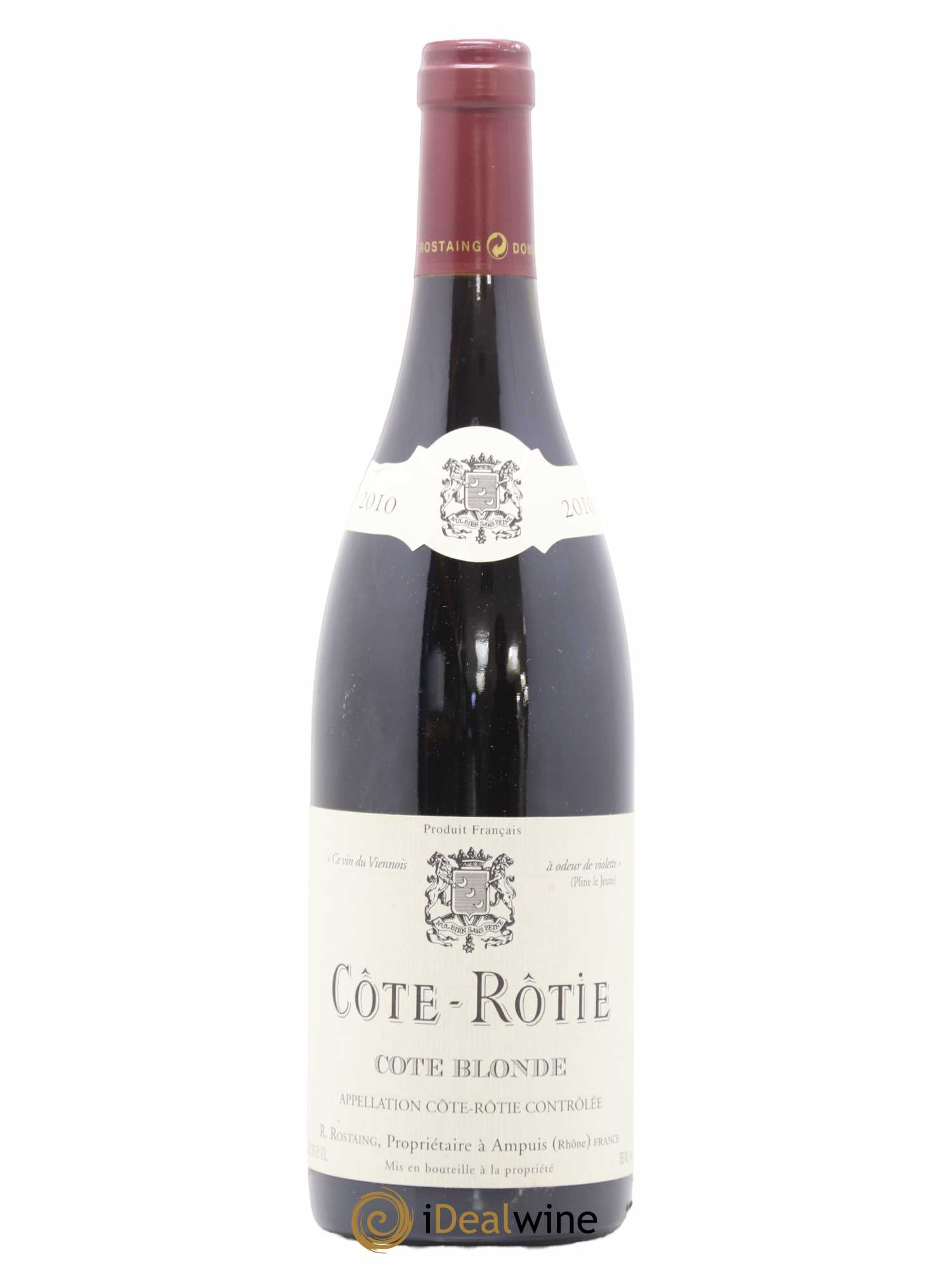 Côte-Rôtie Côte Blonde René Rostaing 2010 - Posten von 1 Flasche - 0