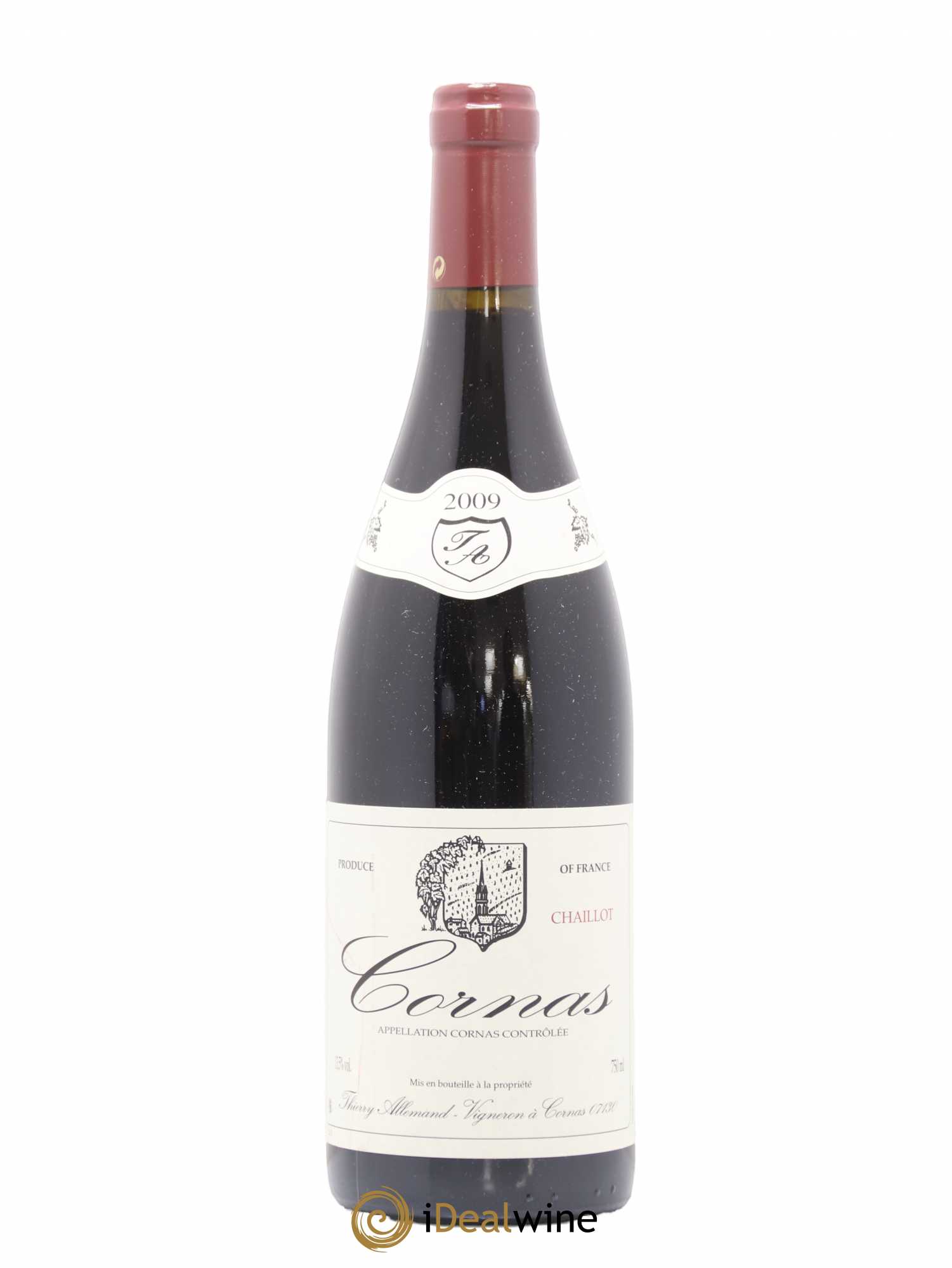 Cornas Chaillot Thierry Allemand 2009 - Lot de 1 bouteille - 0