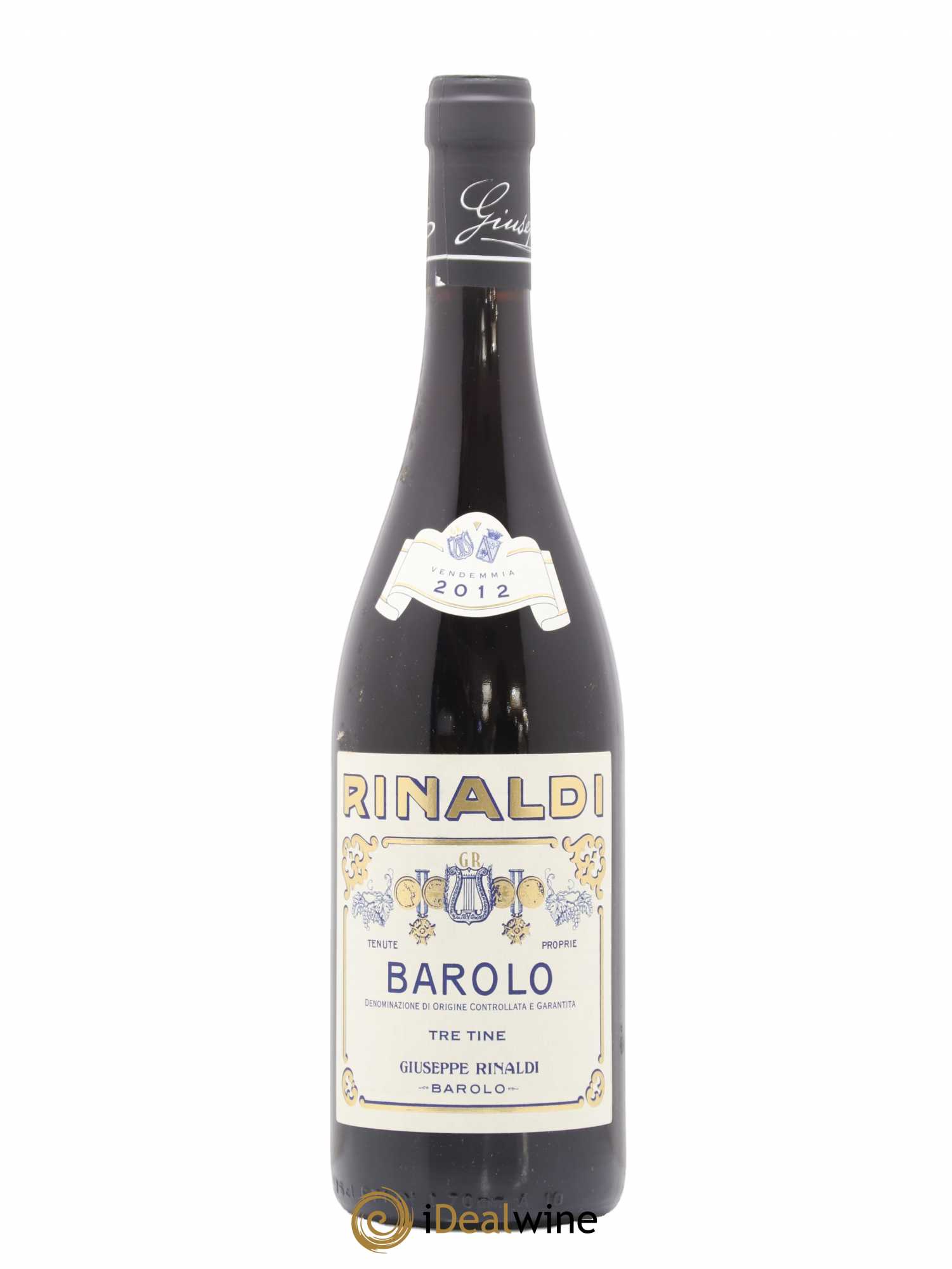 Barolo DOCG Tre Tine Giuseppe Rinaldi 2012 - Posten von 1 Flasche - 0