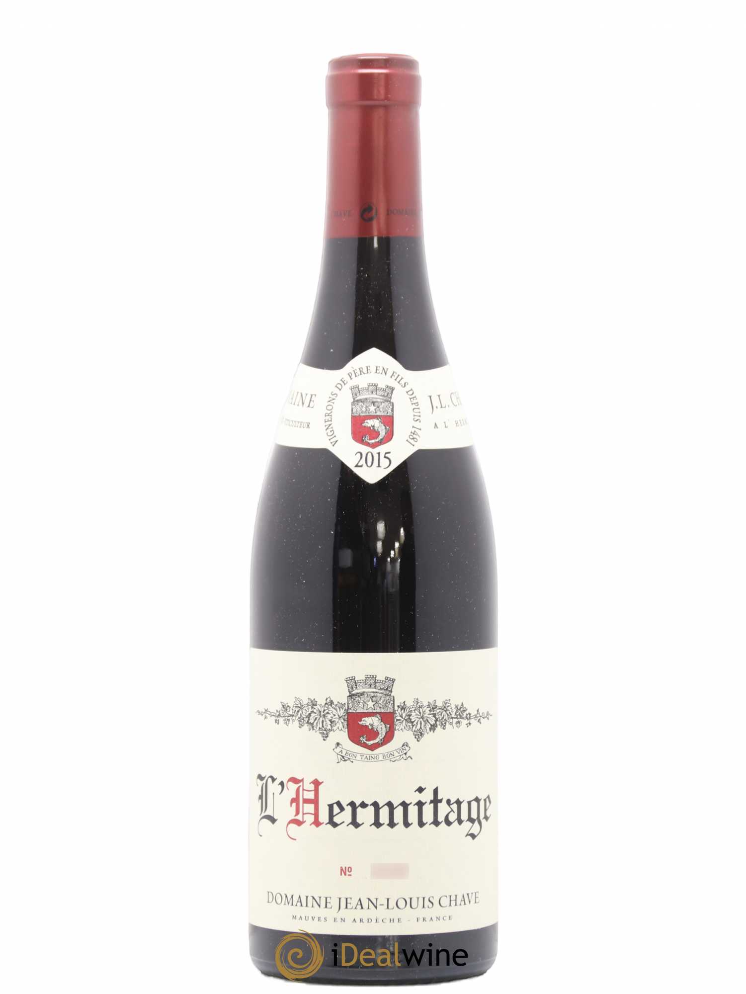 Hermitage Jean-Louis Chave 2015 - Lot de 1 bouteille - 0