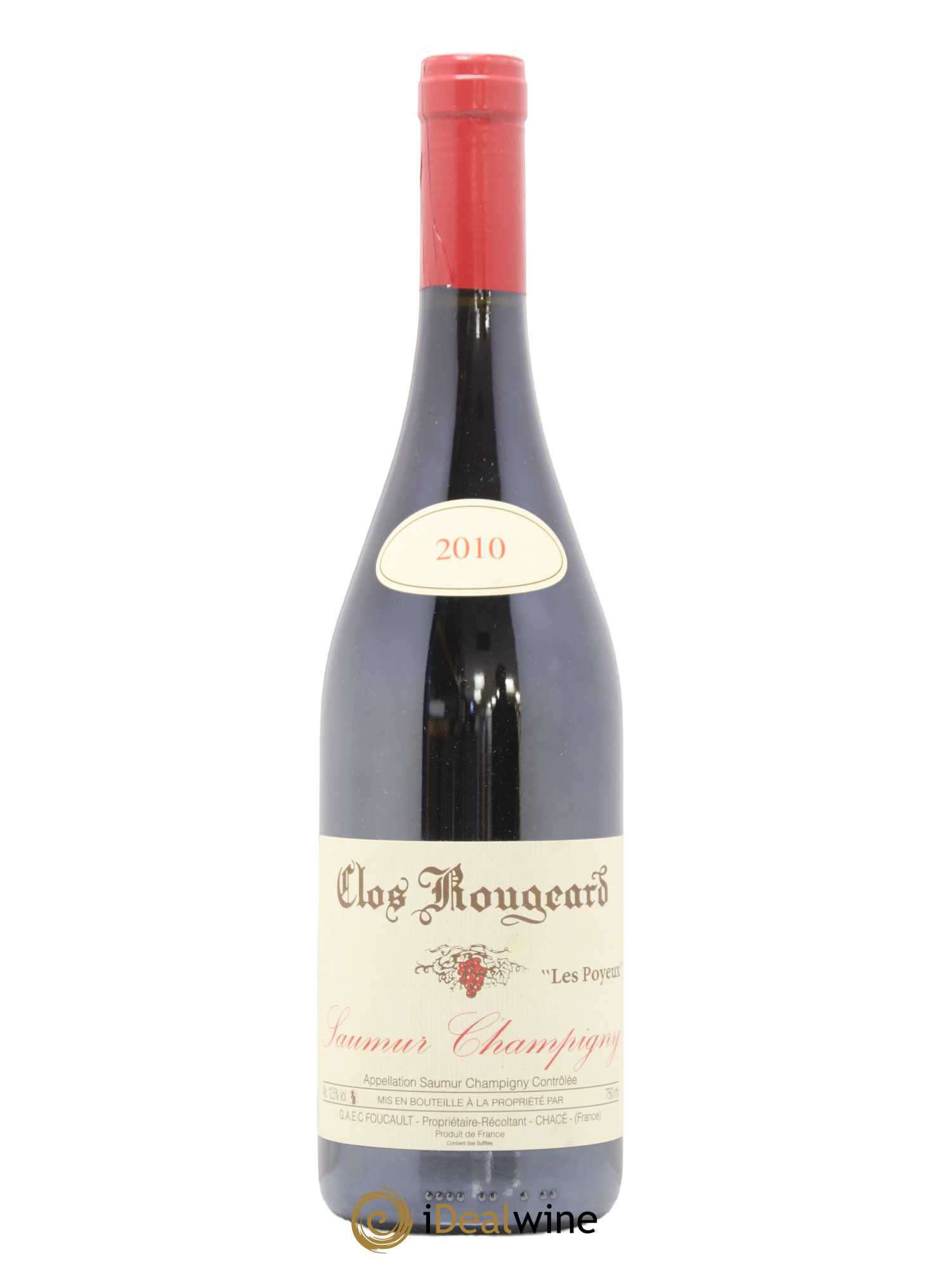 Saumur-Champigny Les Poyeux Clos Rougeard 2010 - Lot de 1 bouteille - 0