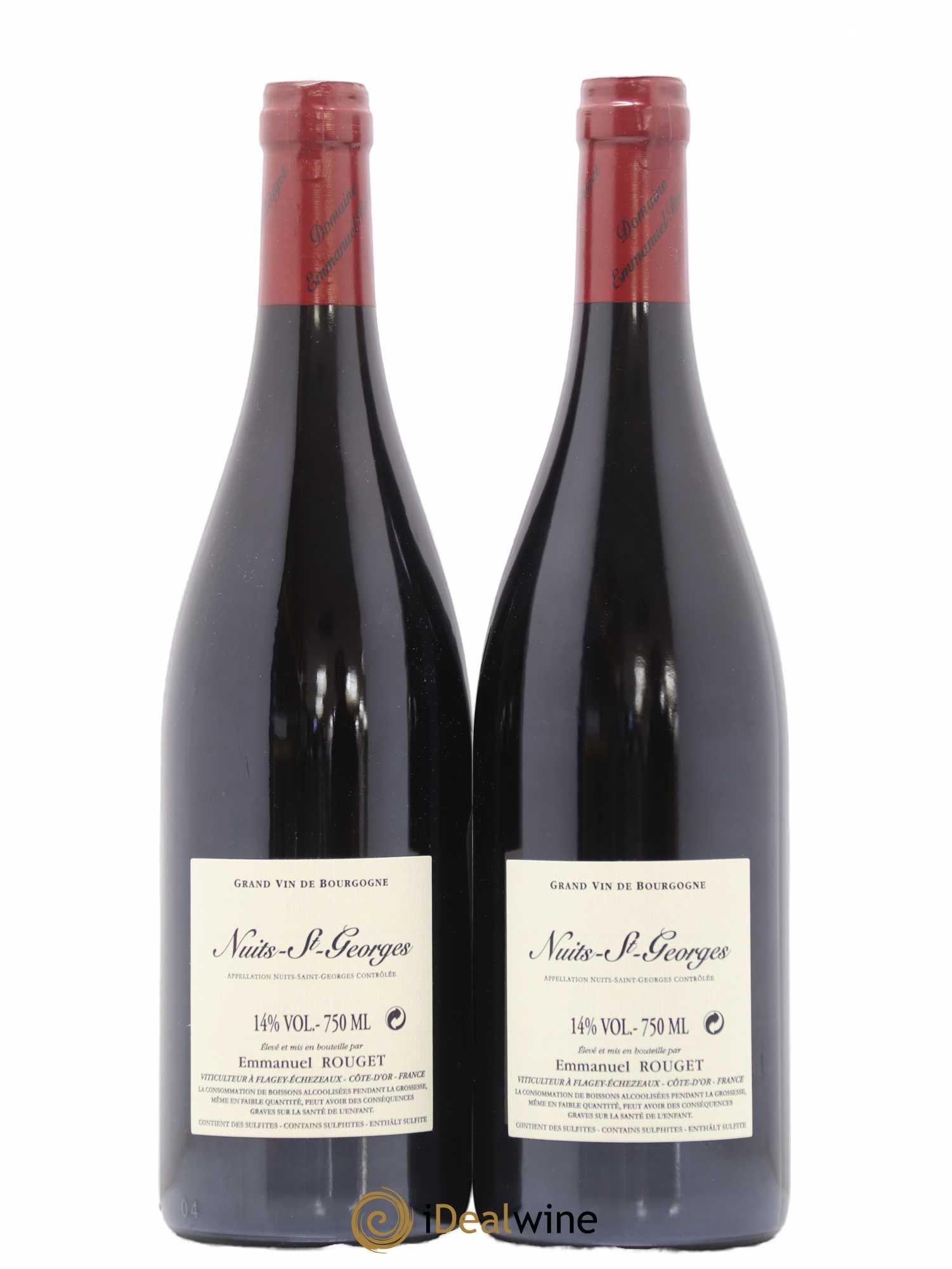 Nuits-Saint-Georges Emmanuel Rouget 2018 - Posten von 2 Flaschen - 1