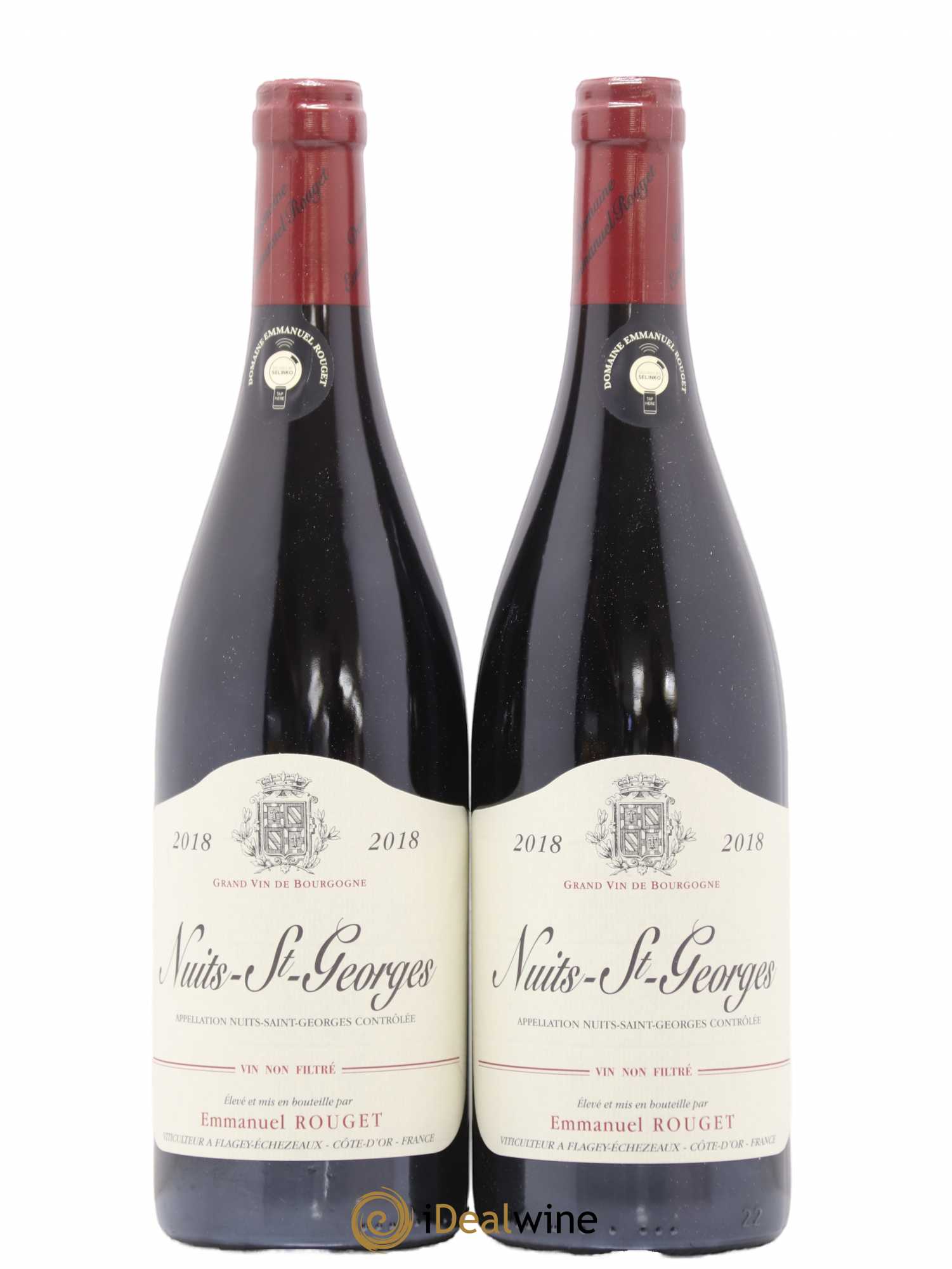 Nuits-Saint-Georges Emmanuel Rouget 2018 - Posten von 2 Flaschen - 0