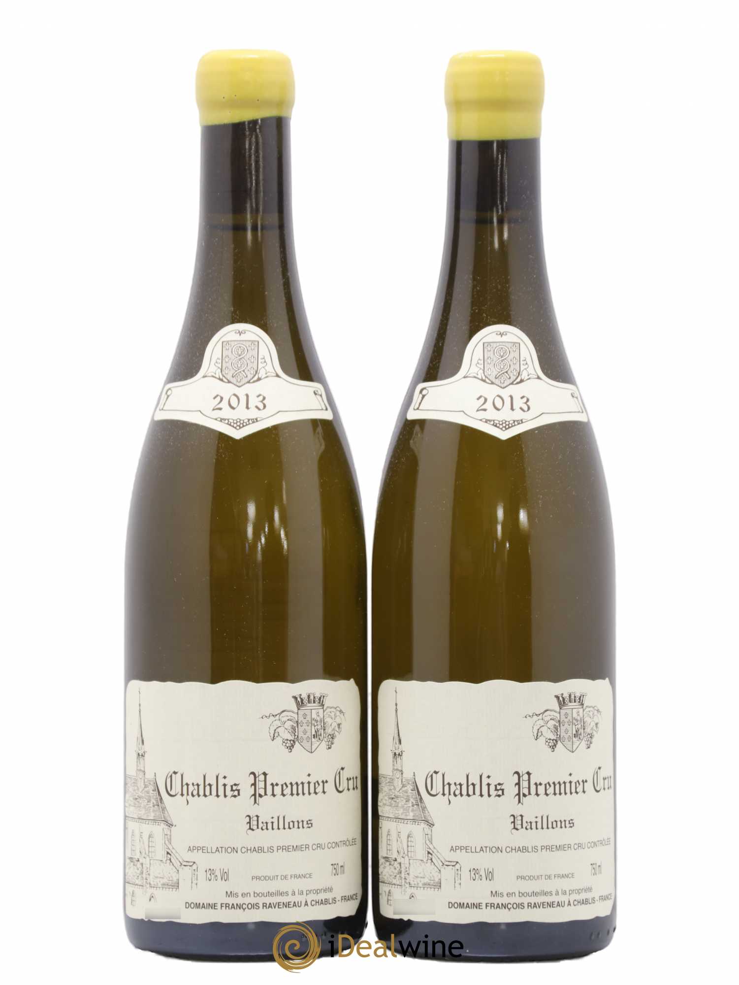 Chablis 1er Cru Vaillons Raveneau (Domaine) 2013 - Posten von 2 Flaschen - 0