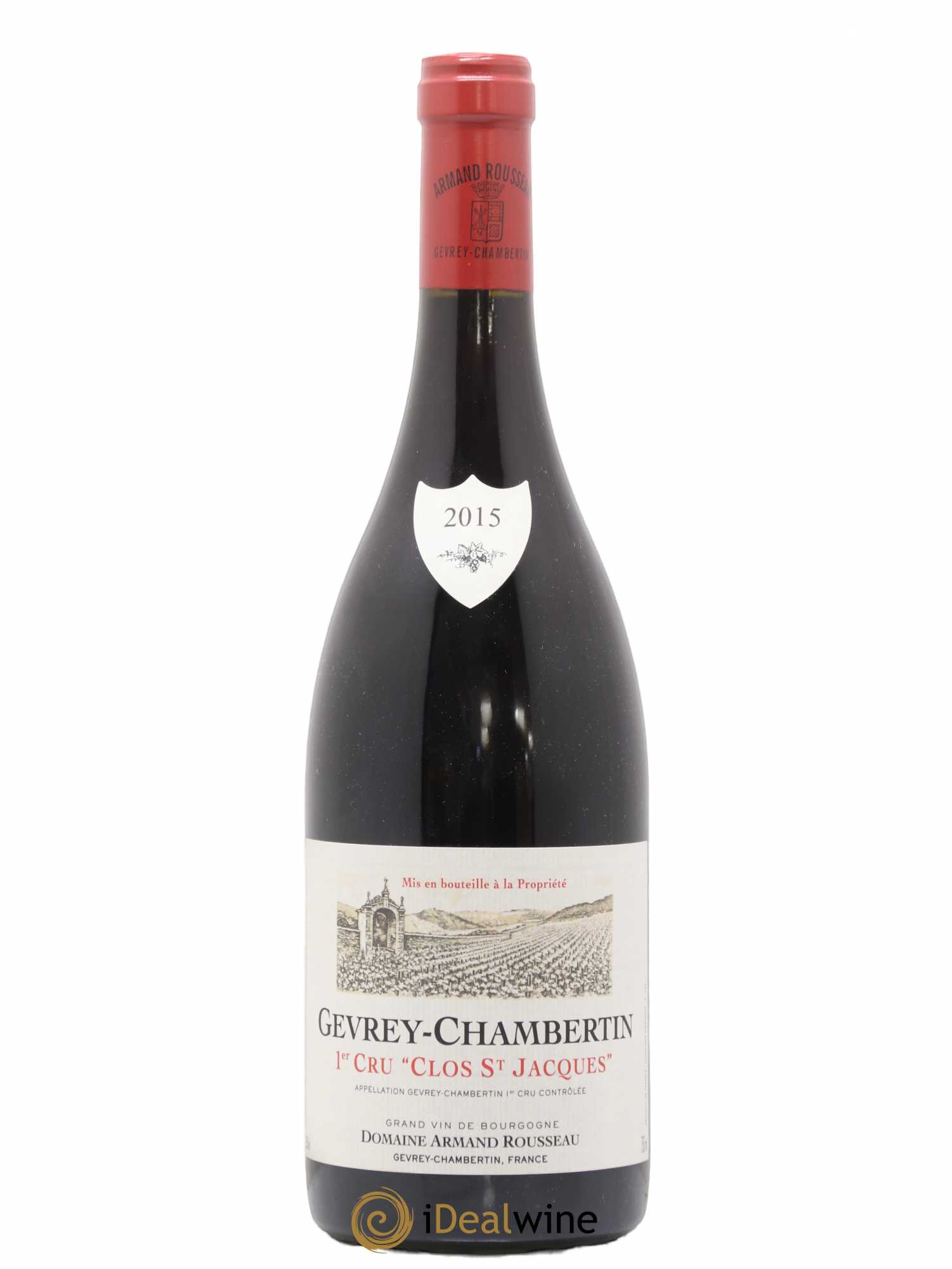 Gevrey-Chambertin 1er Cru Clos Saint-Jacques Armand Rousseau (Domaine) 2015 - Lot de 1 bouteille - 0