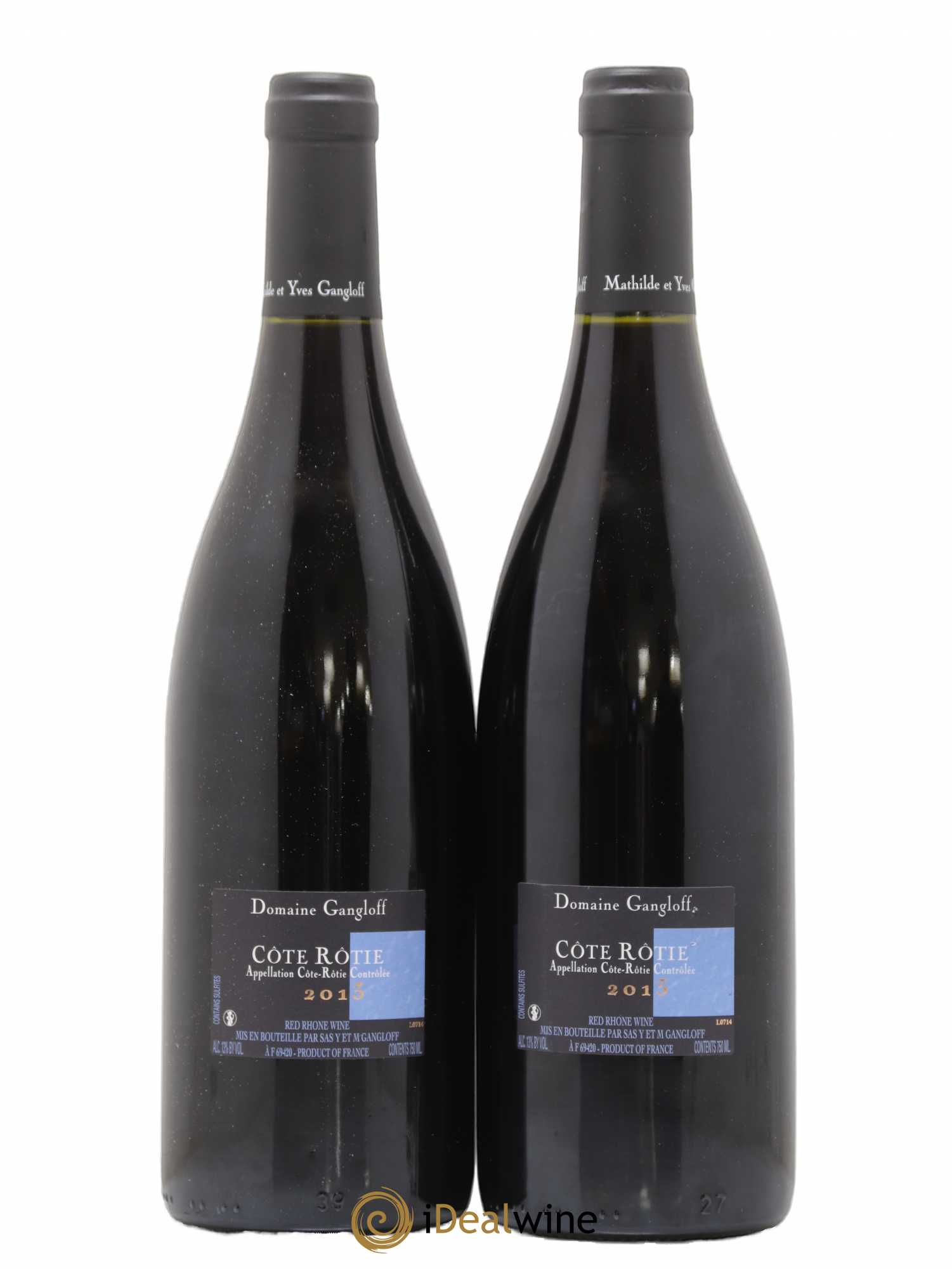 Côte-Rôtie La Barbarine Gangloff (Domaine) 2013 - Lot de 2 bouteilles - 1